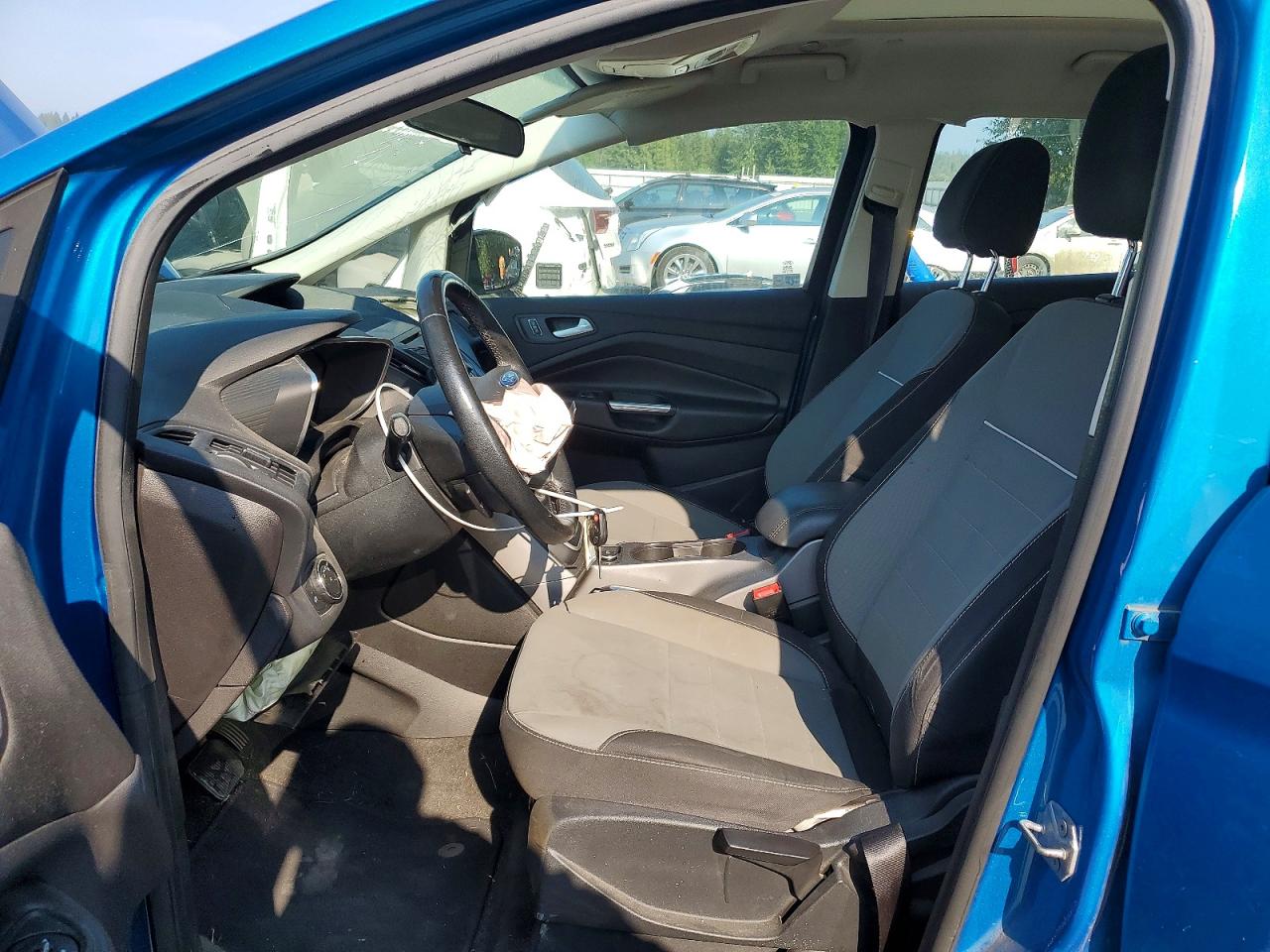 2014 Ford C-max Se Blue vin: 1FADP5AU3EL507255