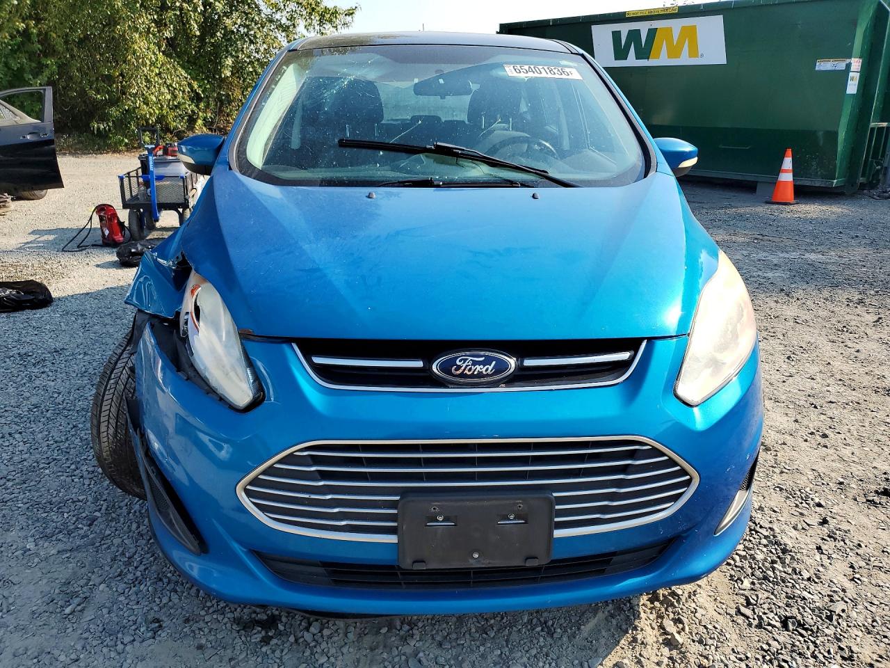 2014 Ford C-max Se Blue vin: 1FADP5AU3EL507255