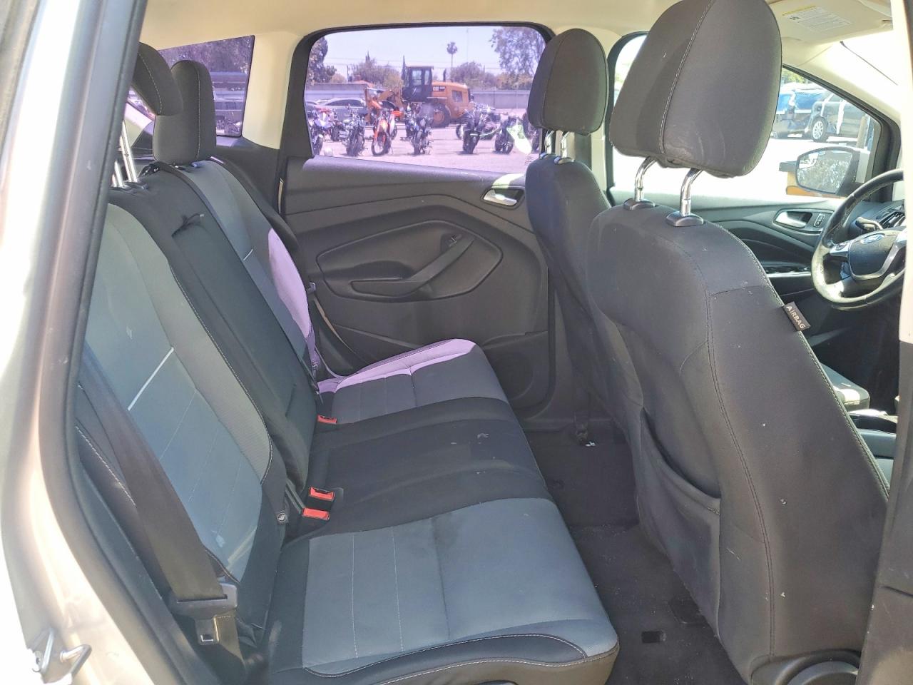 2014 Ford C-max Se Silver vin: 1FADP5AU3EL515453