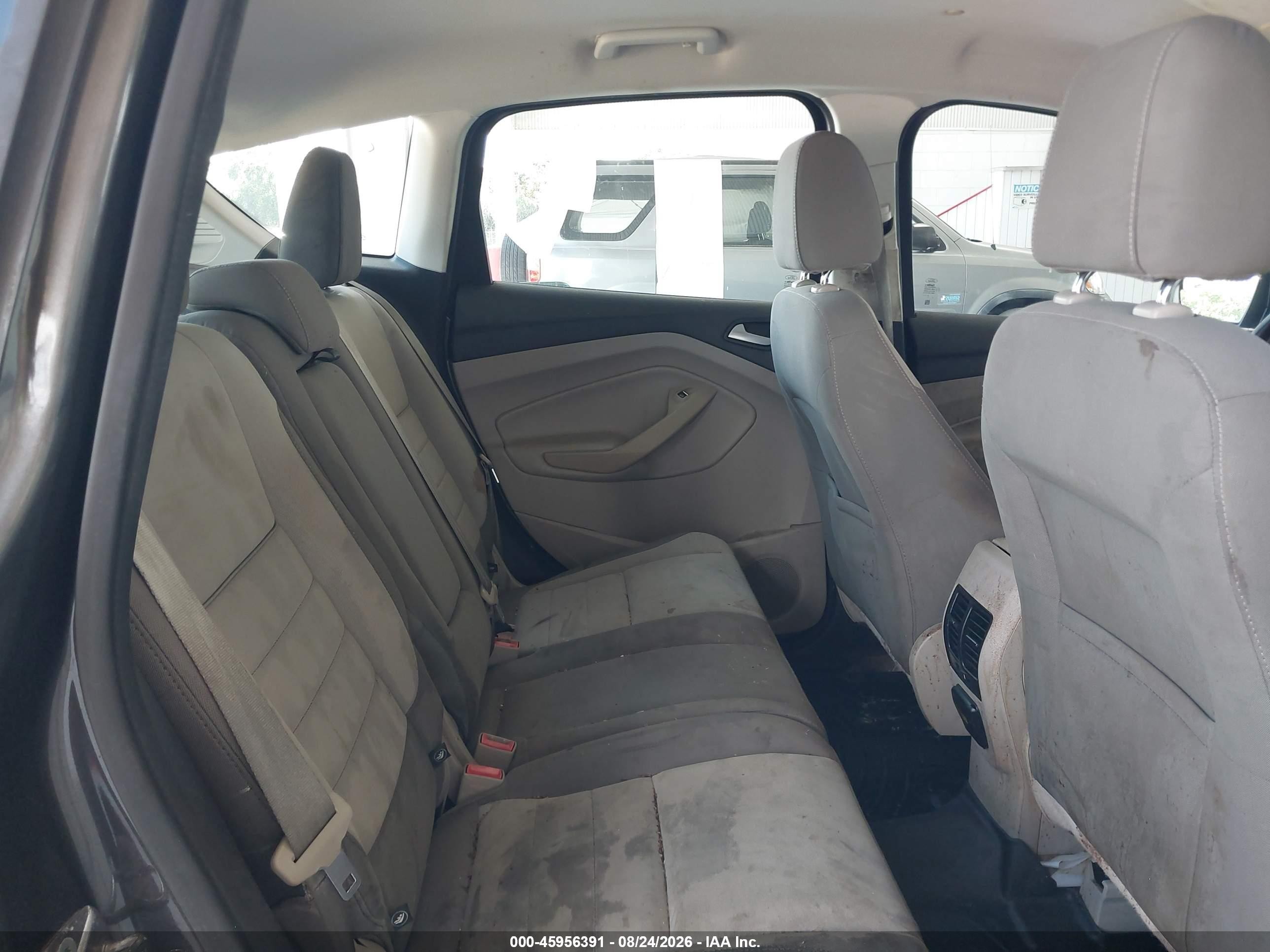 2015 Ford C-max Hybrid Se Gray vin: 1FADP5AU3FL100859
