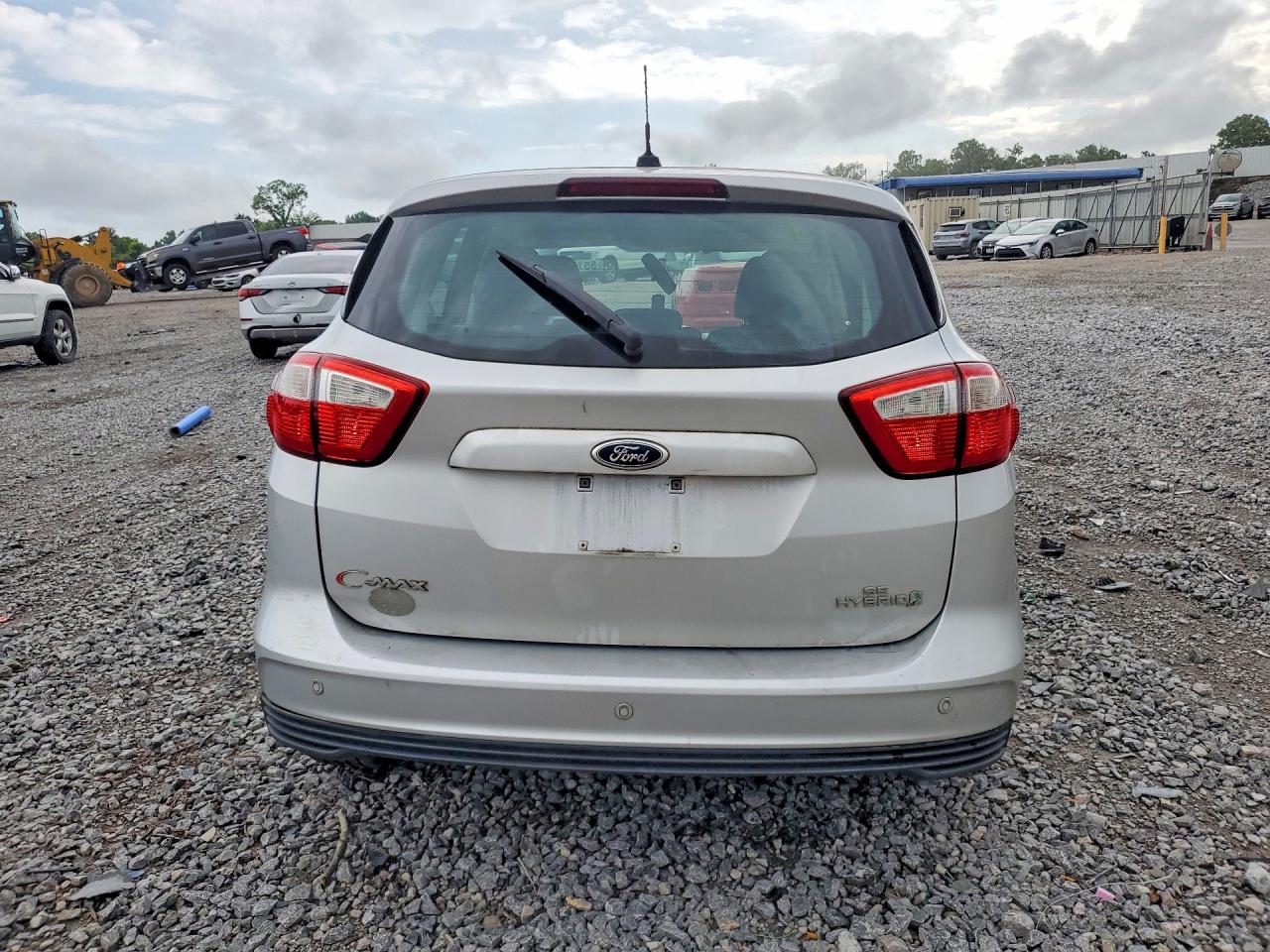 2015 Ford C-max Hybrid Se Silver vin: 1FADP5AU3FL104684
