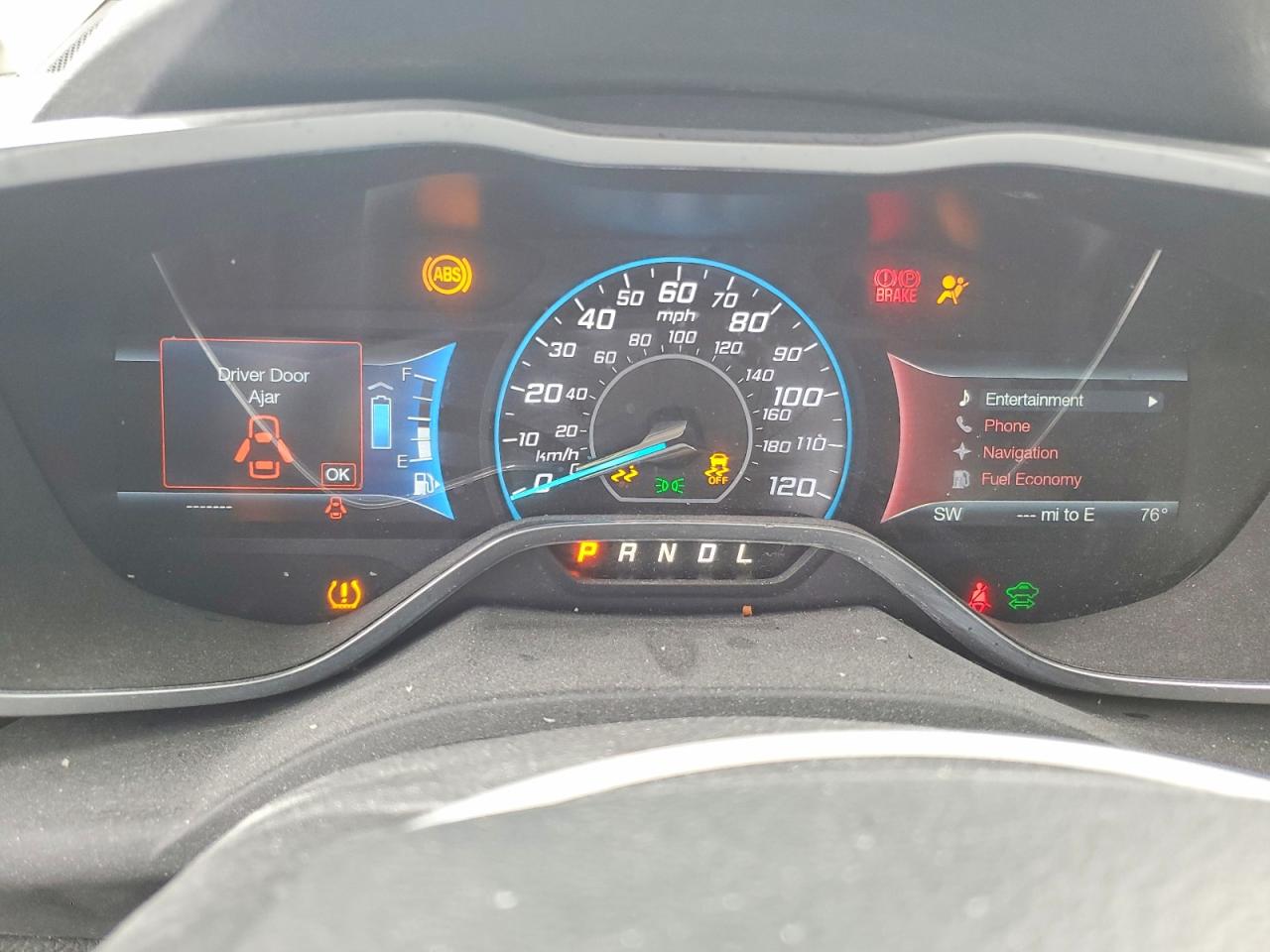 2015 Ford C-max Hybrid Se Silver vin: 1FADP5AU3FL104684