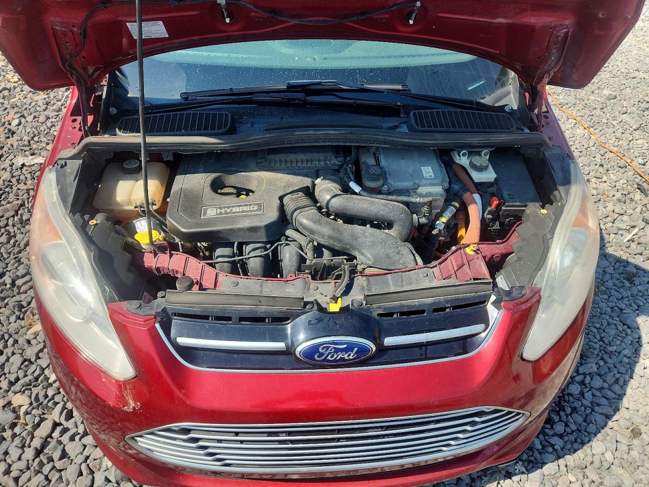 2013 Ford C-max Se Красный vin: 1FADP5AU4DL533720