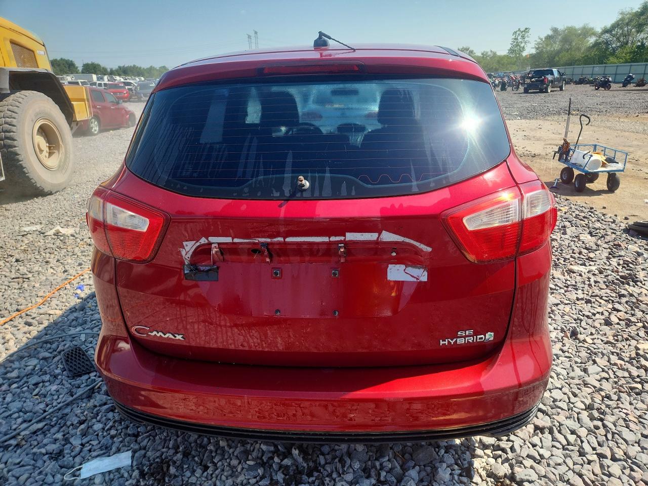 2013 Ford C-max Se Красный vin: 1FADP5AU4DL533720