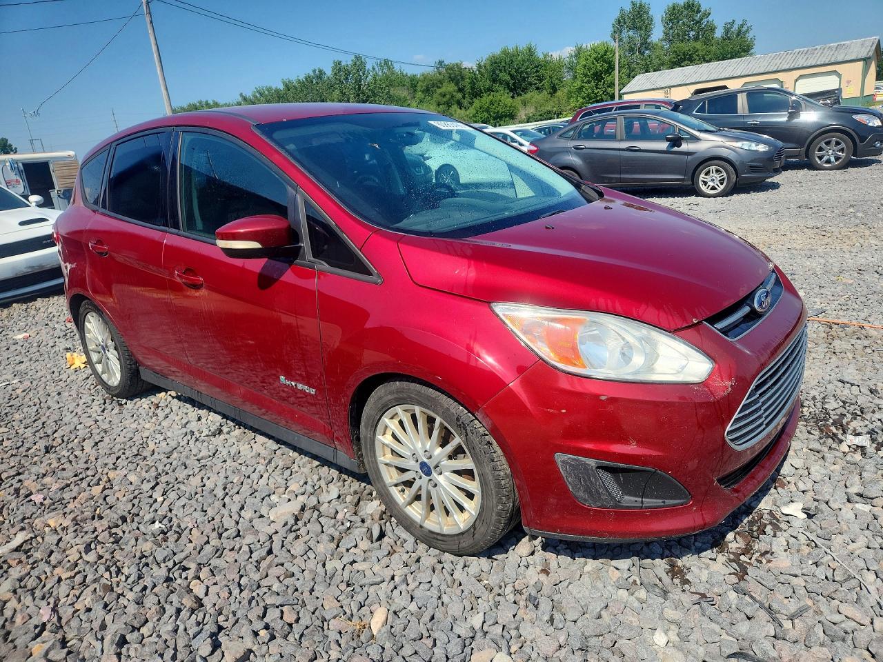 2013 Ford C-max Se Красный vin: 1FADP5AU4DL533720