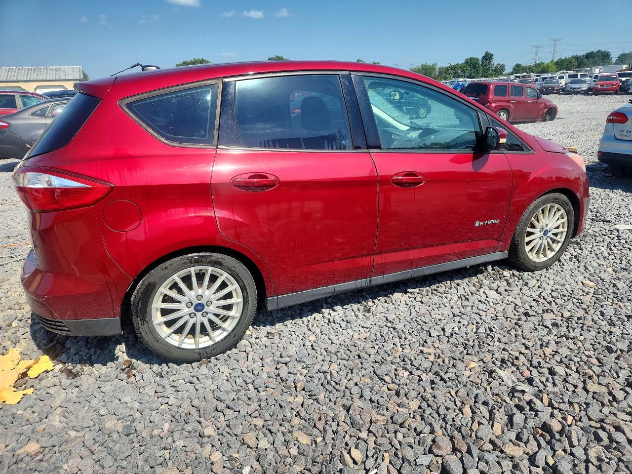 2013 Ford C-max Se Красный vin: 1FADP5AU4DL533720