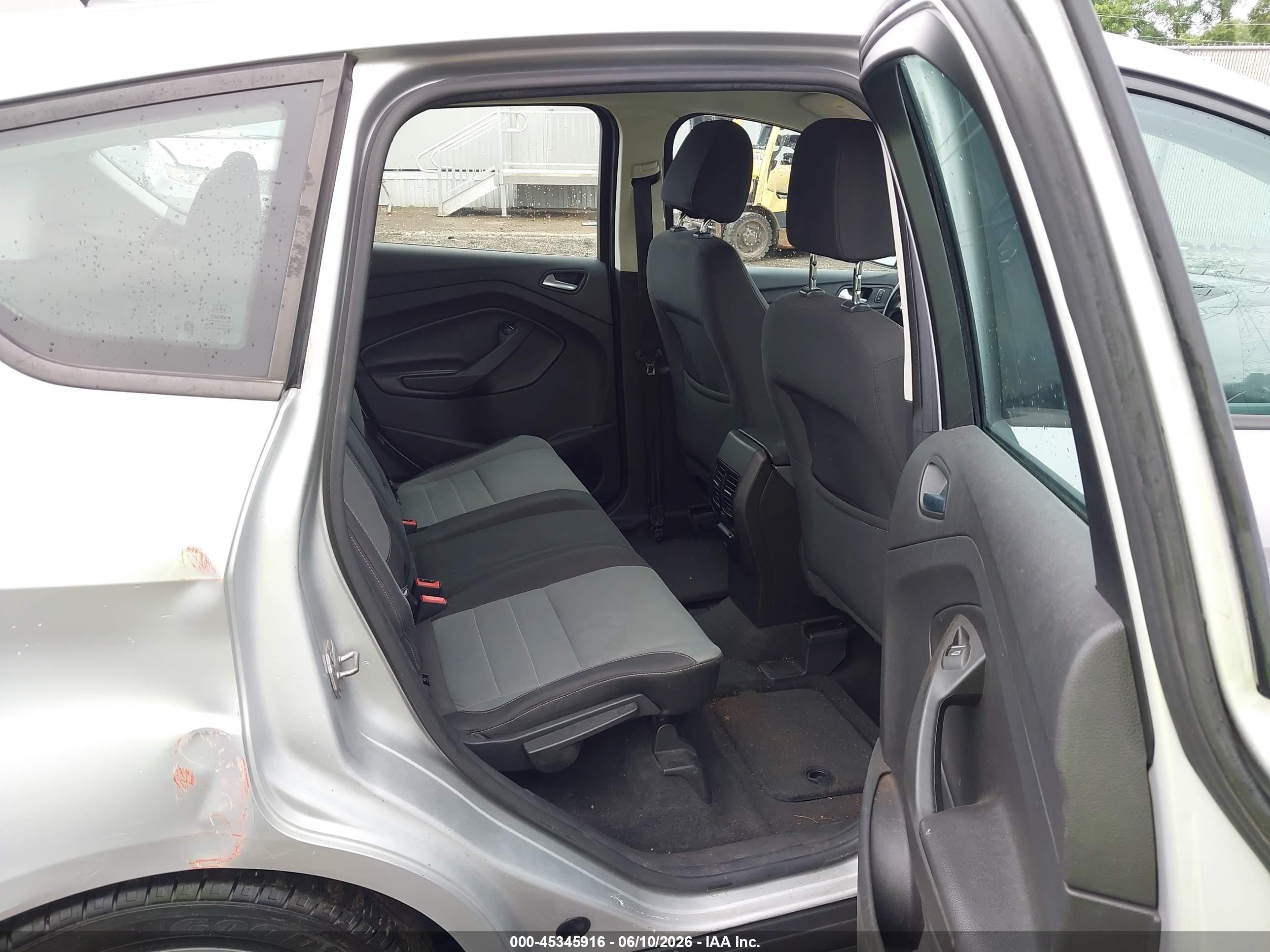 2013 Ford C-max Hybrid Se Silver vin: 1FADP5AU4DL540537
