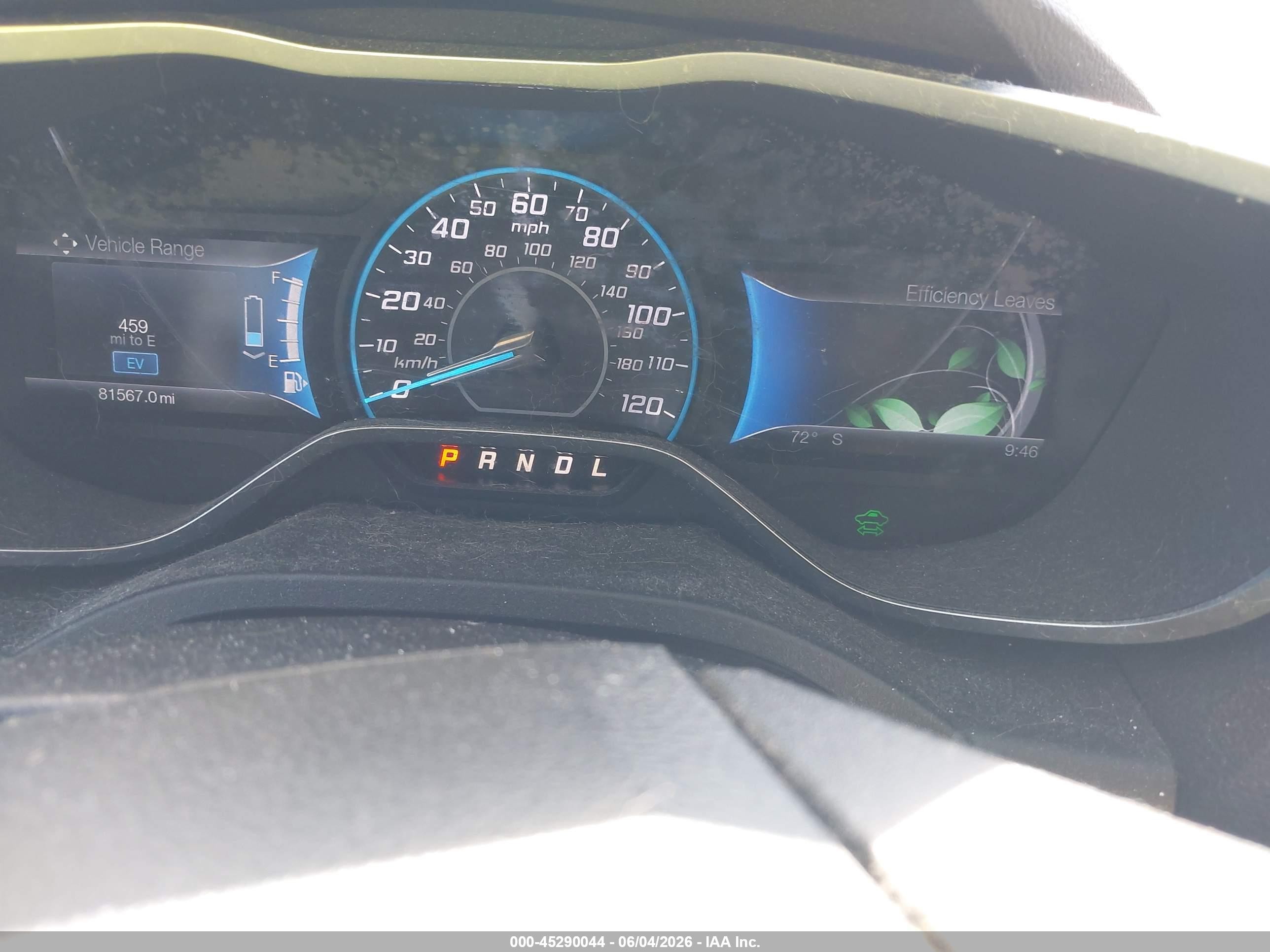 2013 Ford C-max Hybrid Se Темно-бордовый vin: 1FADP5AU4DL544636