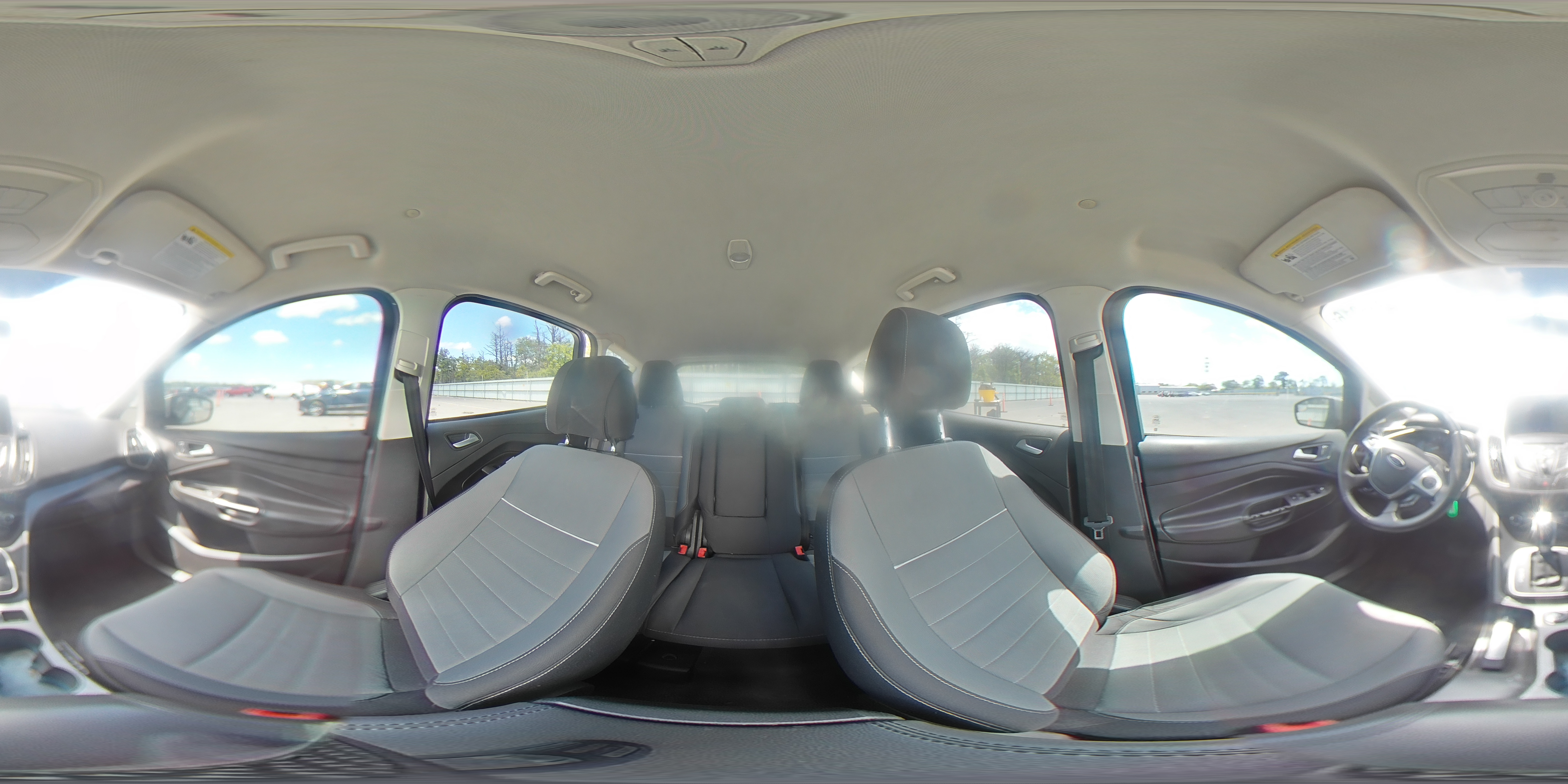 2013 Ford C-max Se Silver vin: 1FADP5AU4DL550078