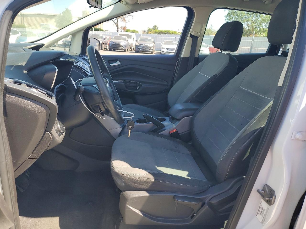 2013 Ford C-max Se White vin: 1FADP5AU4DL556673