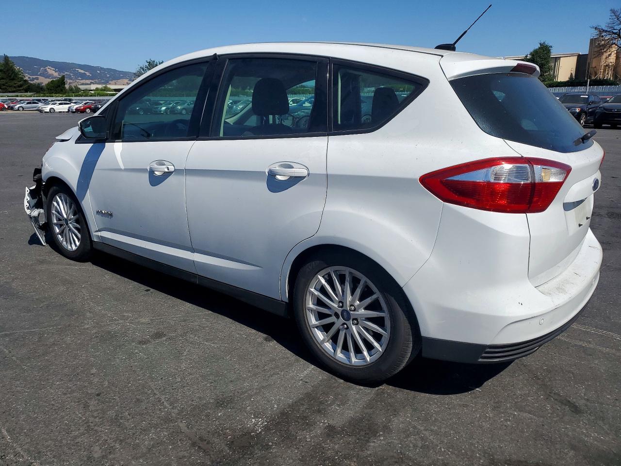 2013 Ford C-max Se White vin: 1FADP5AU4DL556673