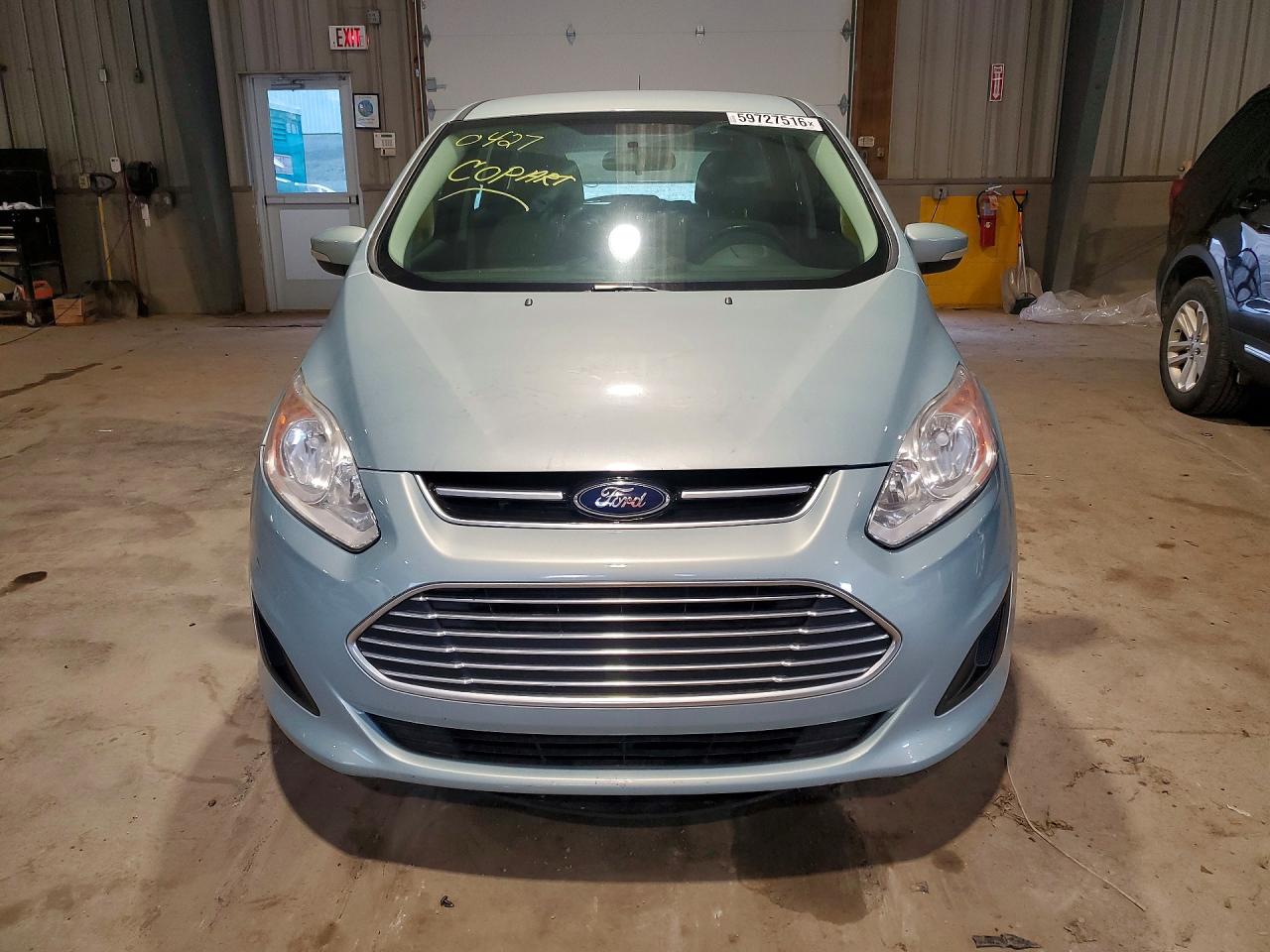 2014 Ford C-max Se Teal vin: 1FADP5AU4EL500427