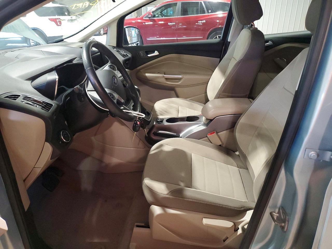 2014 Ford C-max Se Teal vin: 1FADP5AU4EL500427