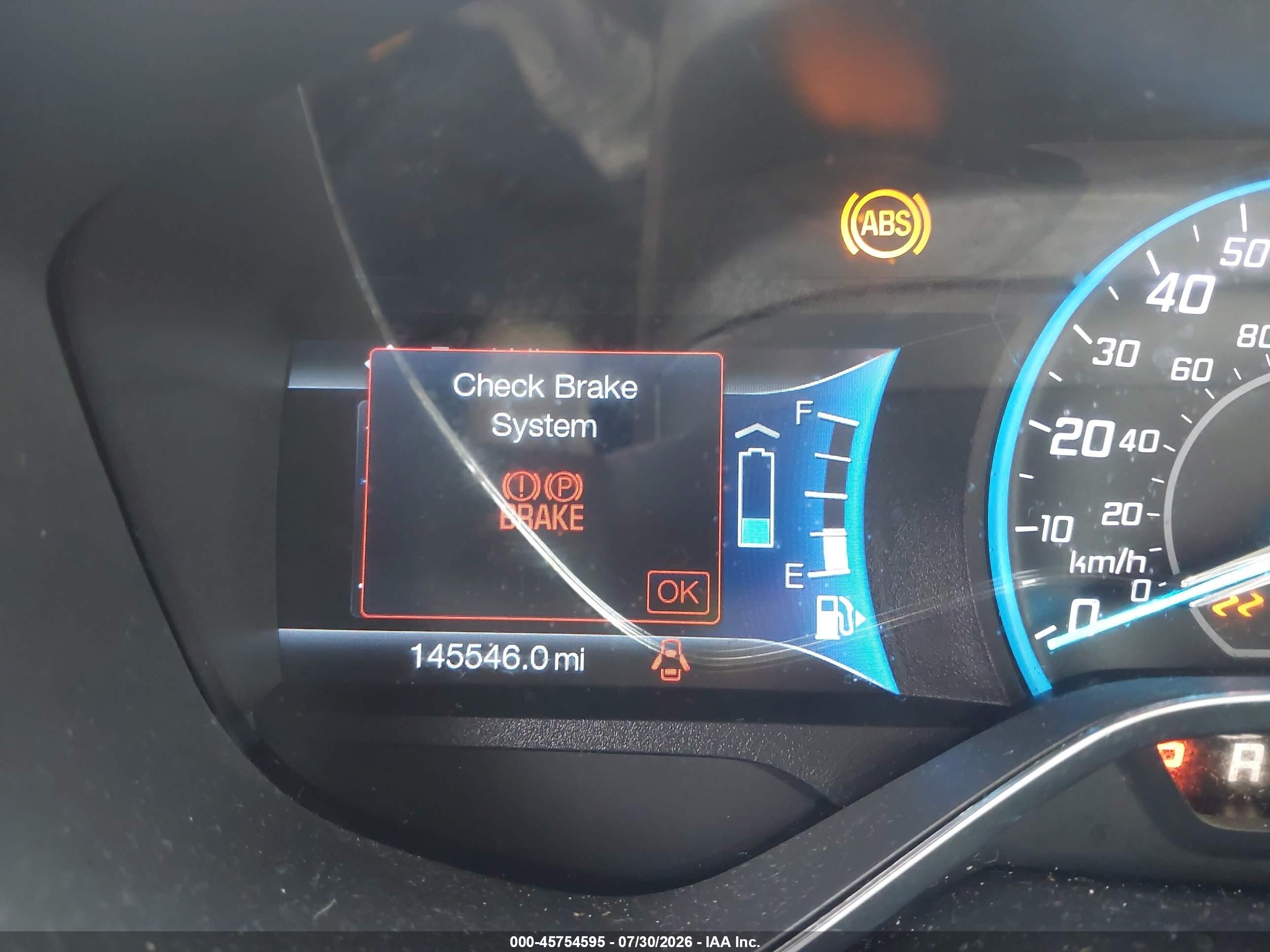 2014 Ford C-max Hybrid Se Gray vin: 1FADP5AU4EL505823