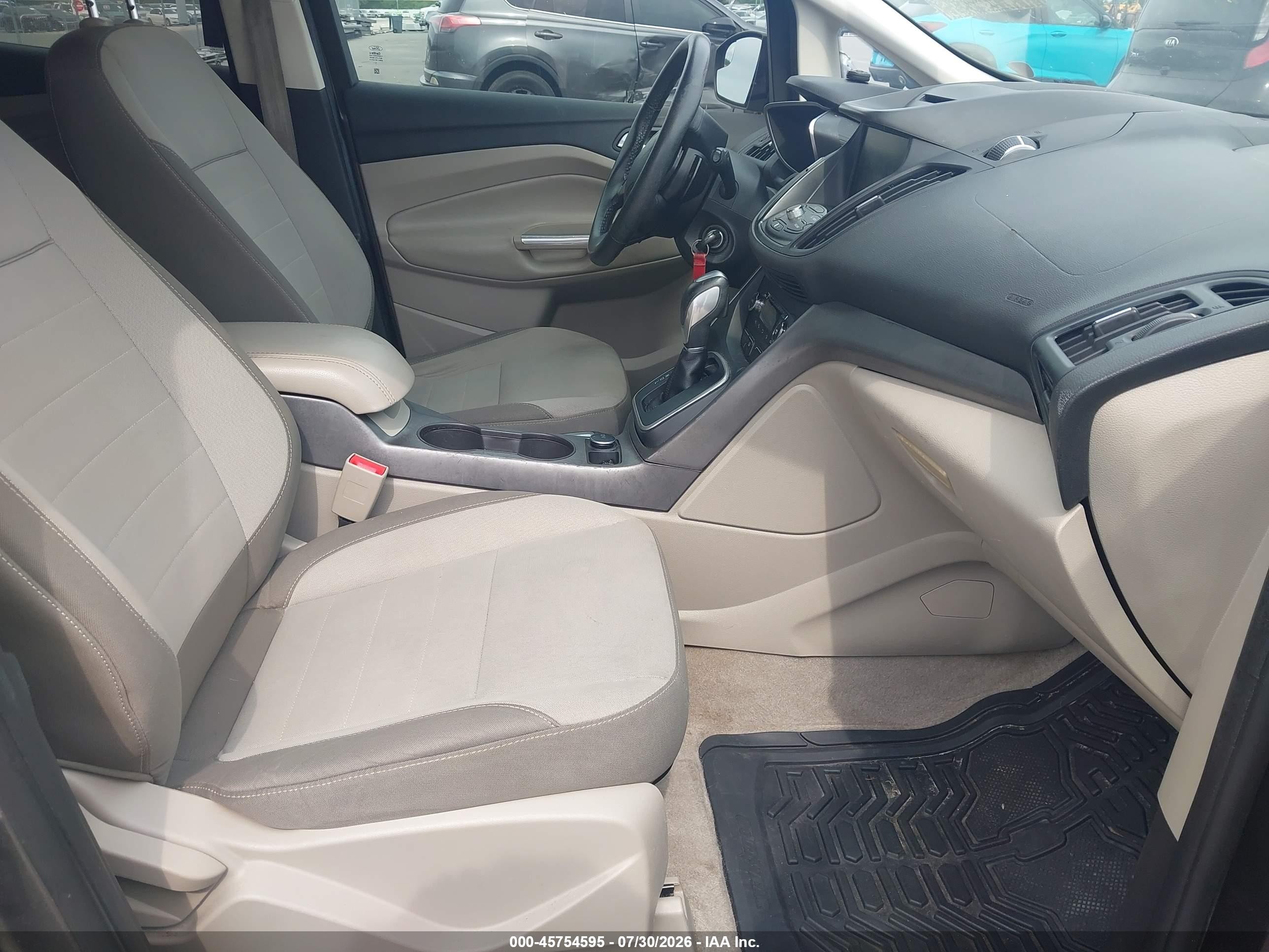 2014 Ford C-max Hybrid Se Gray vin: 1FADP5AU4EL505823