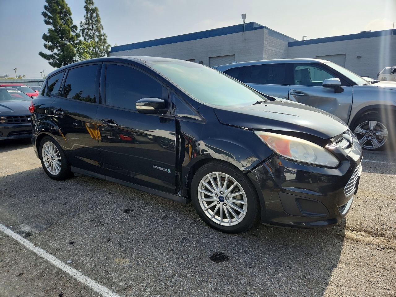 2014 Ford C-max Se Black vin: 1FADP5AU4EL506812