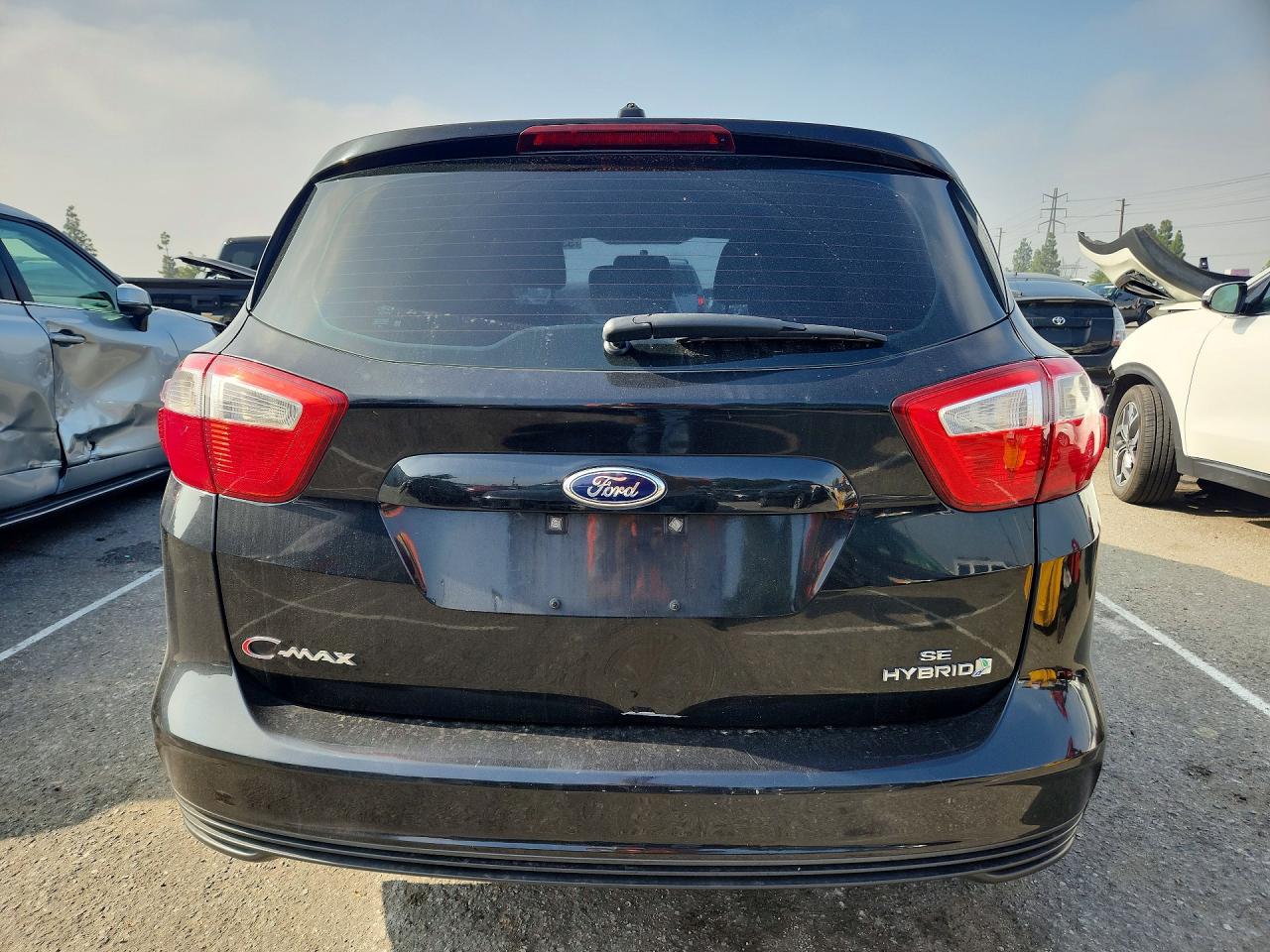 2014 Ford C-max Se Black vin: 1FADP5AU4EL506812