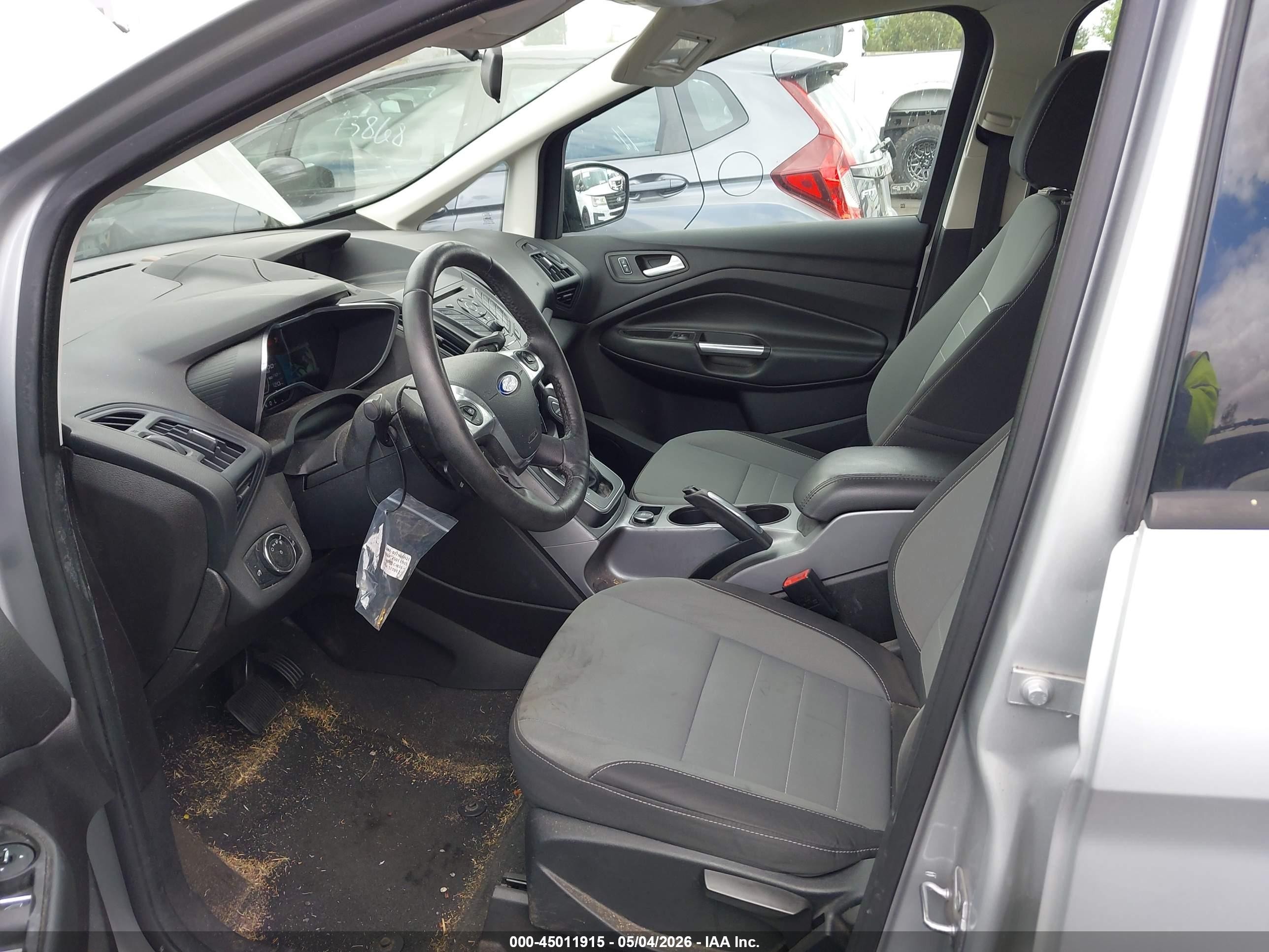 2014 Ford C-max Hybrid Se Серебряный vin: 1FADP5AU4EL517017