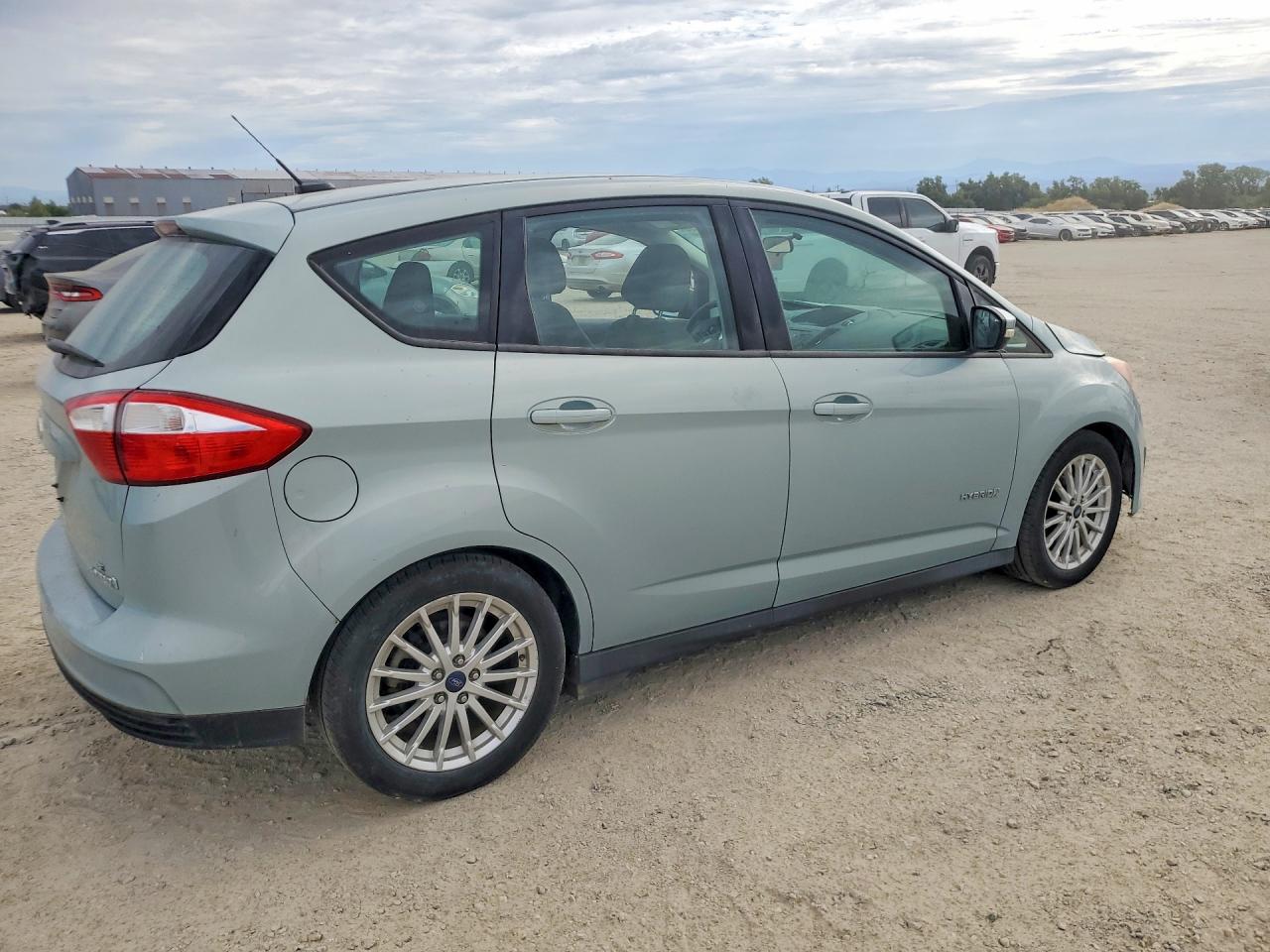 2014 Ford C-max Se Green vin: 1FADP5AU4EL517678