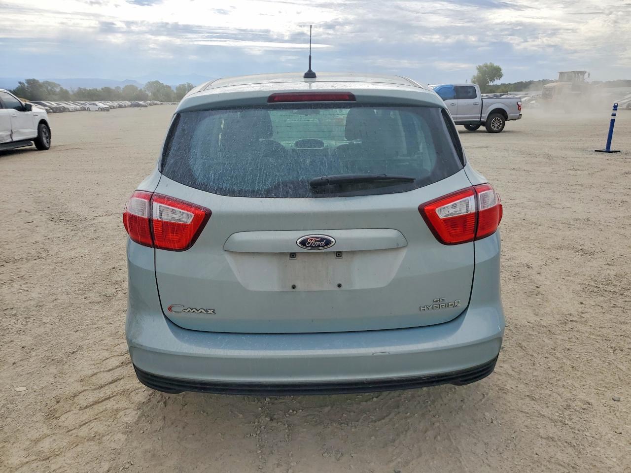 2014 Ford C-max Se Green vin: 1FADP5AU4EL517678