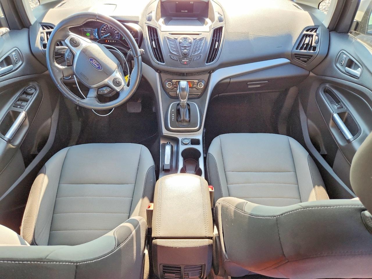 2015 Ford C-max Se White vin: 1FADP5AU4FL101373