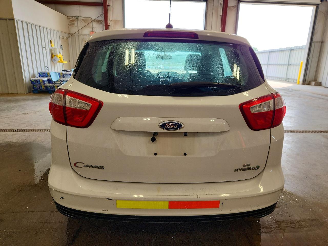 2015 Ford C-max Se White vin: 1FADP5AU4FL101373