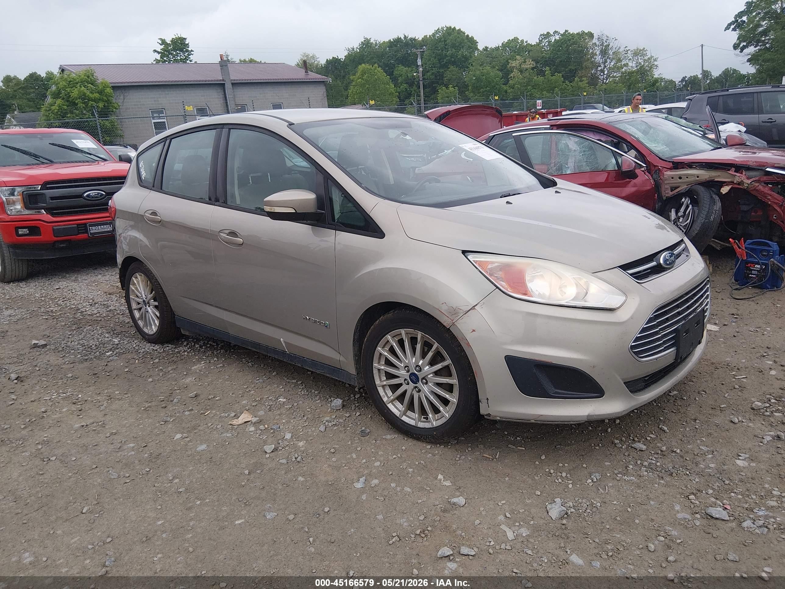2015 Ford C-max Hybrid Se Gold vin: 1FADP5AU4FL119596
