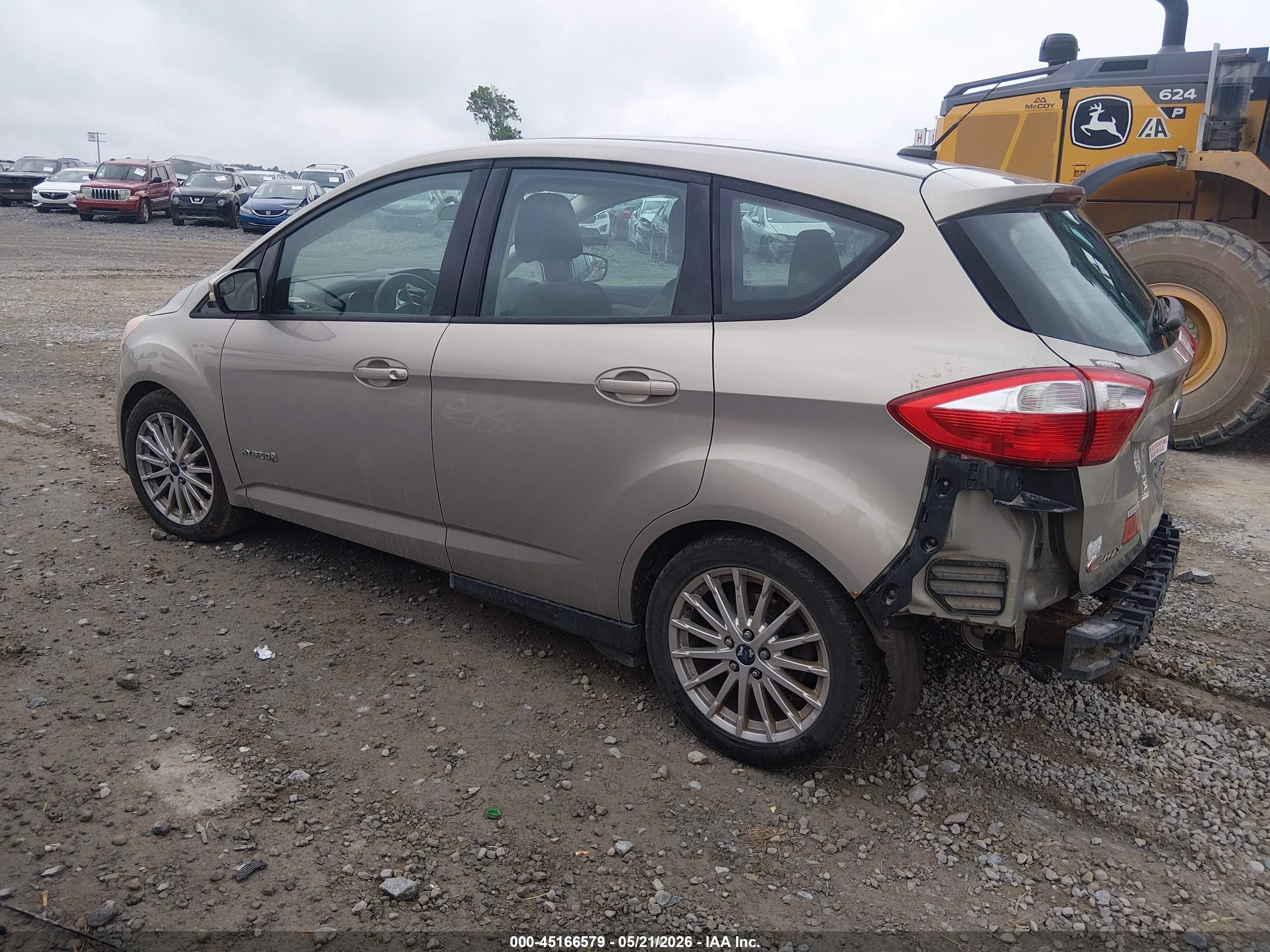 2015 Ford C-max Hybrid Se Gold vin: 1FADP5AU4FL119596