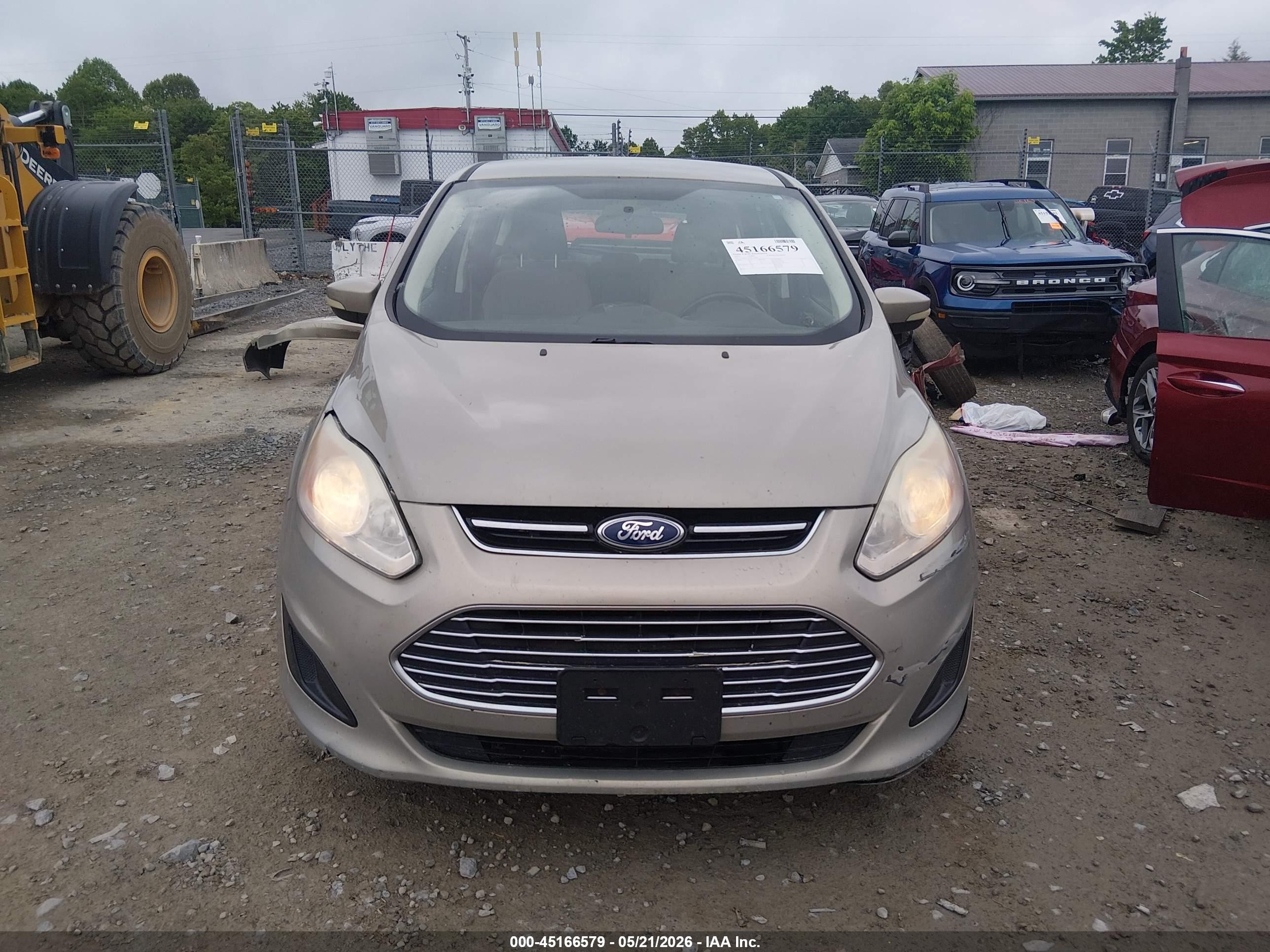 2015 Ford C-max Hybrid Se Gold vin: 1FADP5AU4FL119596