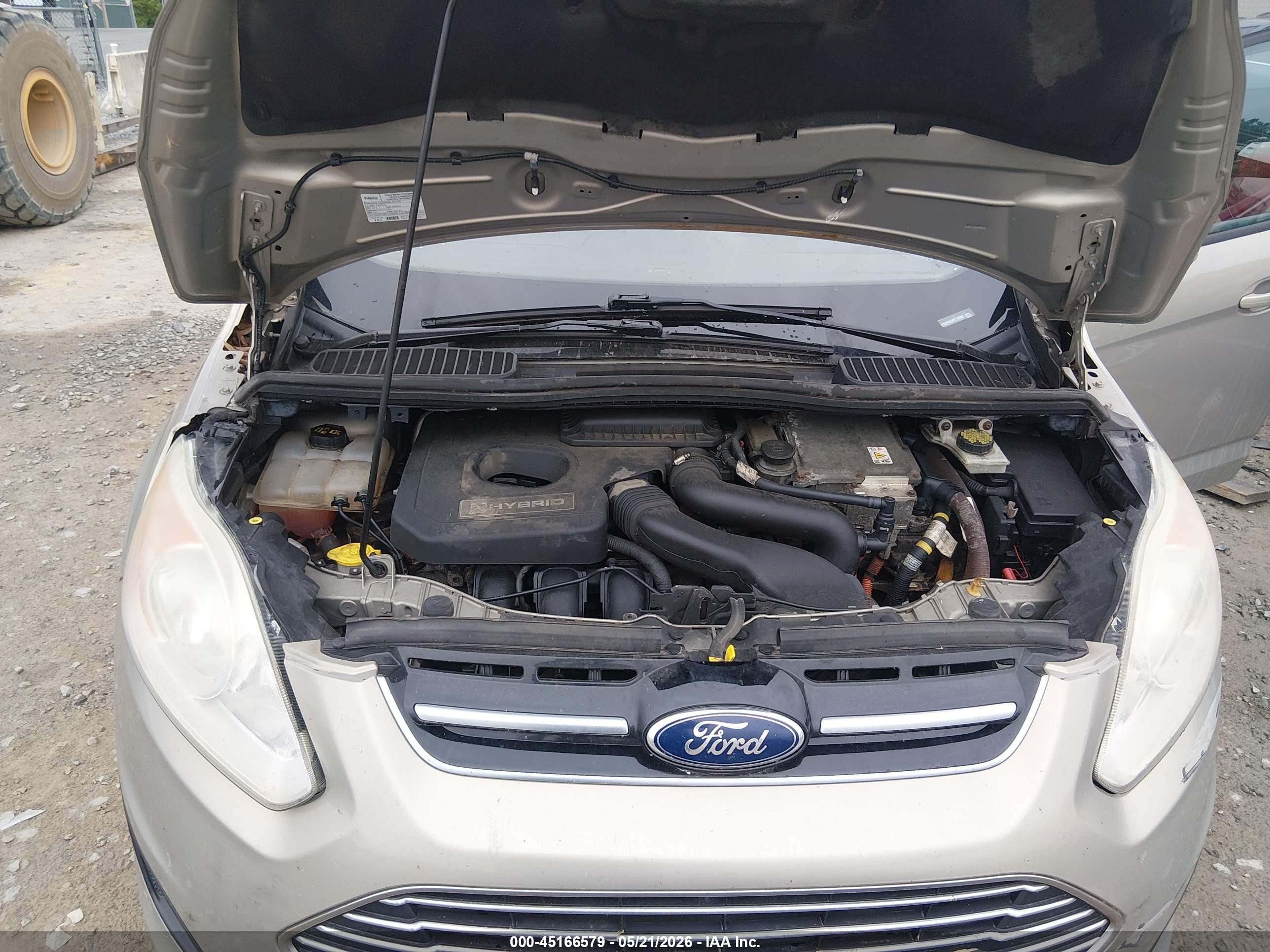 2015 Ford C-max Hybrid Se Gold vin: 1FADP5AU4FL119596