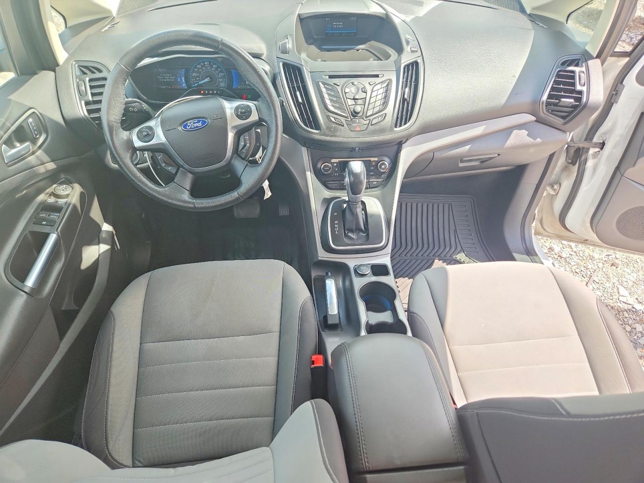 2015 Ford C-max Se White vin: 1FADP5AU4FL121171