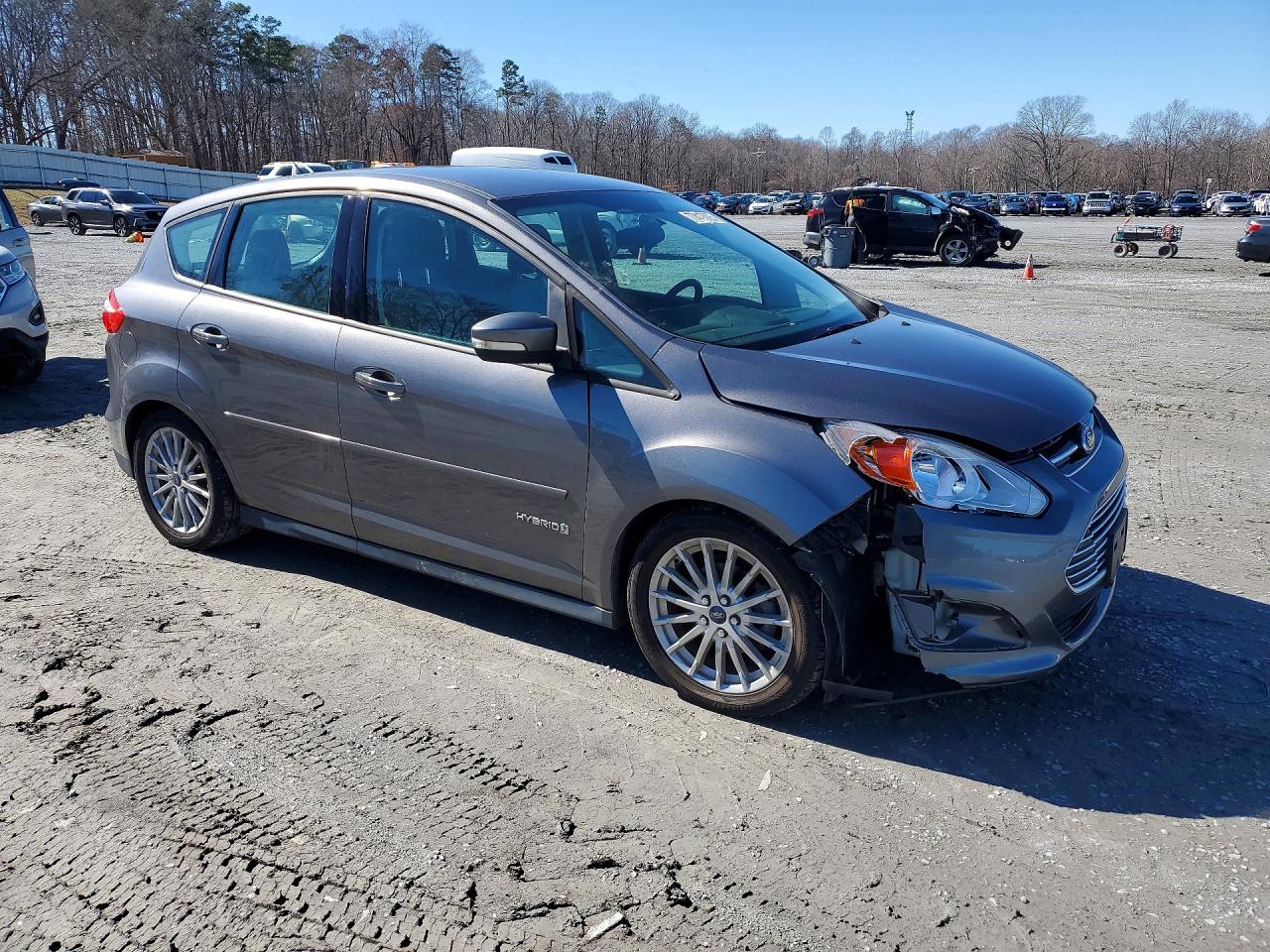 2013 Ford C-max Se Серый vin: 1FADP5AU5DL501360