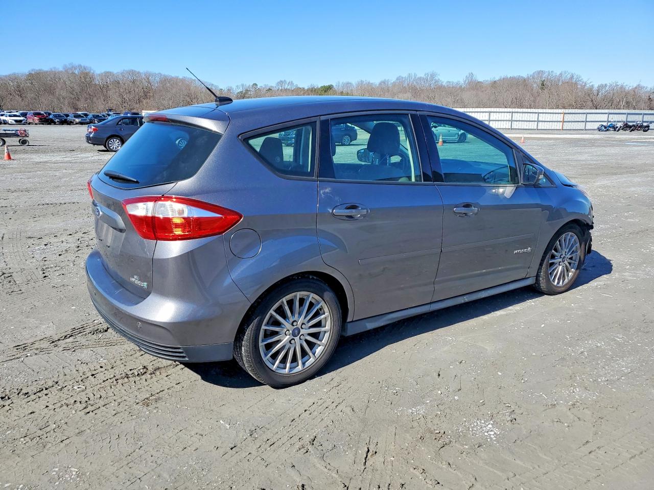 2013 Ford C-max Se Серый vin: 1FADP5AU5DL501360