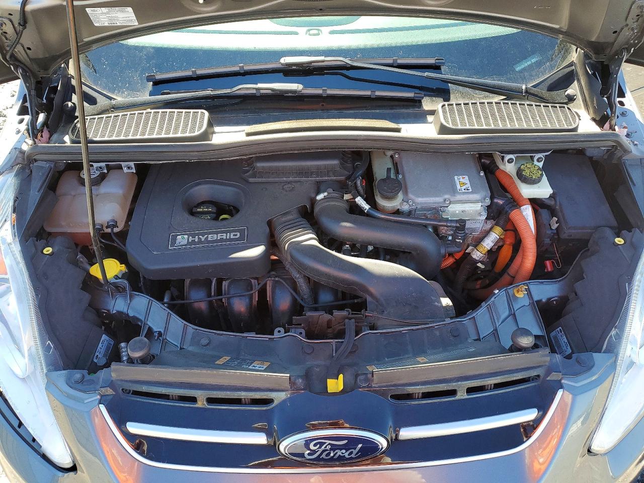2013 Ford C-max Se Серый vin: 1FADP5AU5DL501360