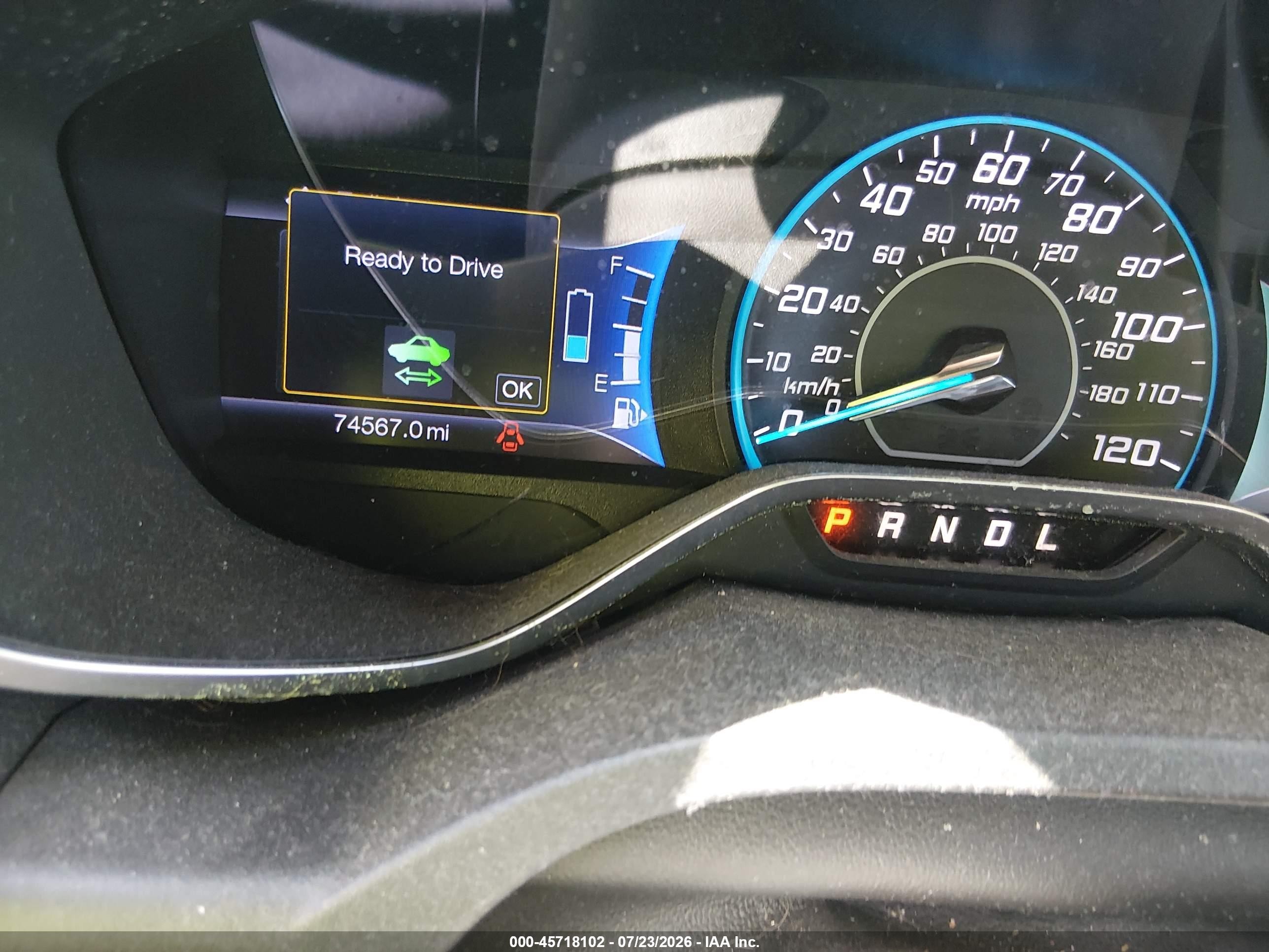 2013 Ford C-max Hybrid Se Silver vin: 1FADP5AU5DL502170