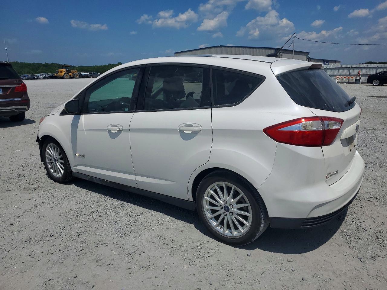 2013 Ford C-max Se White vin: 1FADP5AU5DL506977