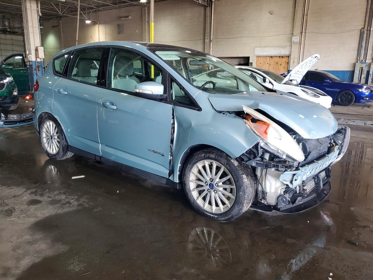 2013 Ford C-max Se Синий vin: 1FADP5AU5DL523536