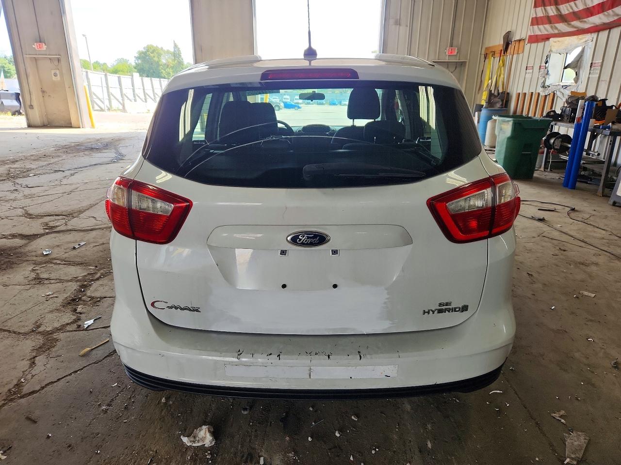 2013 Ford C-max Se Белый vin: 1FADP5AU5DL524511