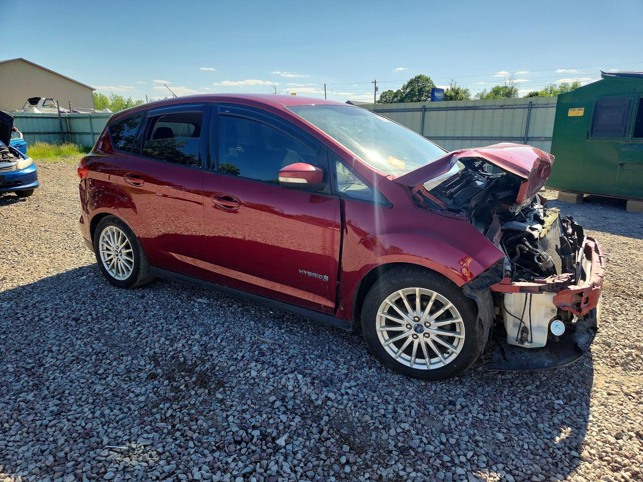 2013 Ford C-max Se Красный vin: 1FADP5AU5DL529031