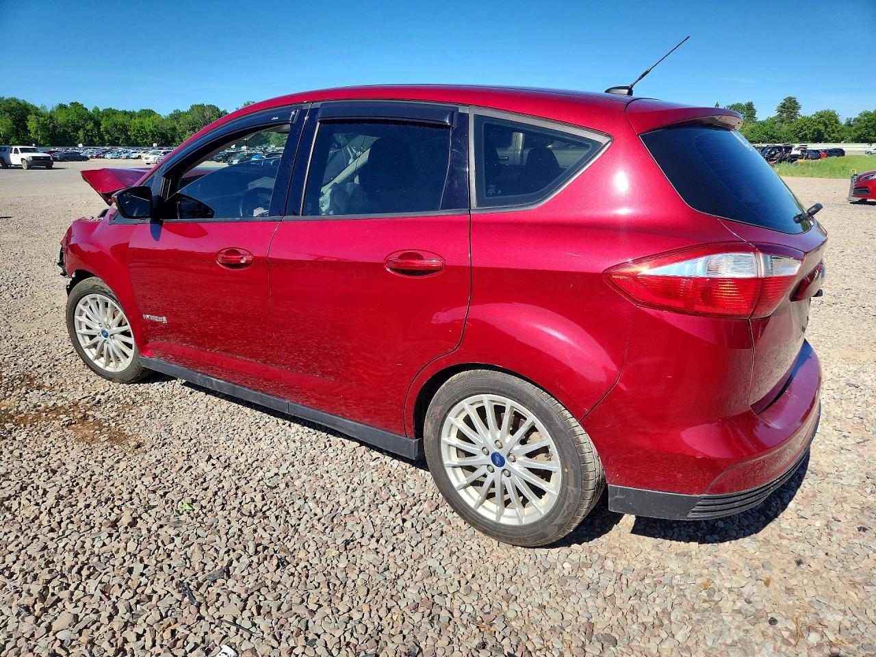 2013 Ford C-max Se Красный vin: 1FADP5AU5DL529031