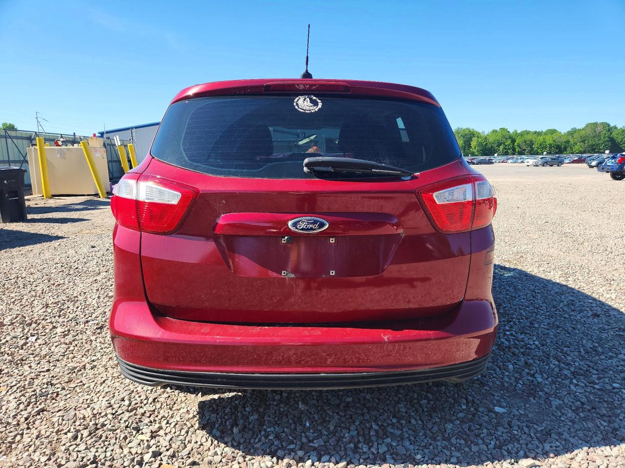 2013 Ford C-max Se Красный vin: 1FADP5AU5DL529031