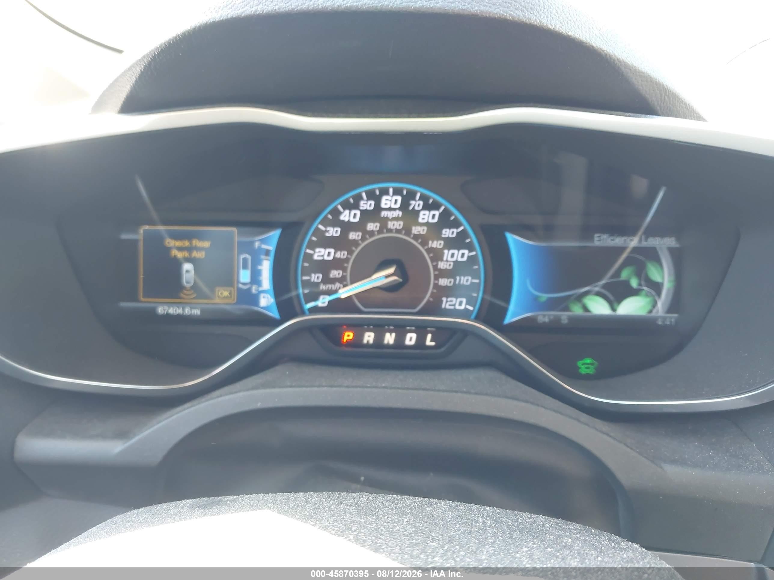 2013 Ford C-max Hybrid Se Blue vin: 1FADP5AU5DL537050