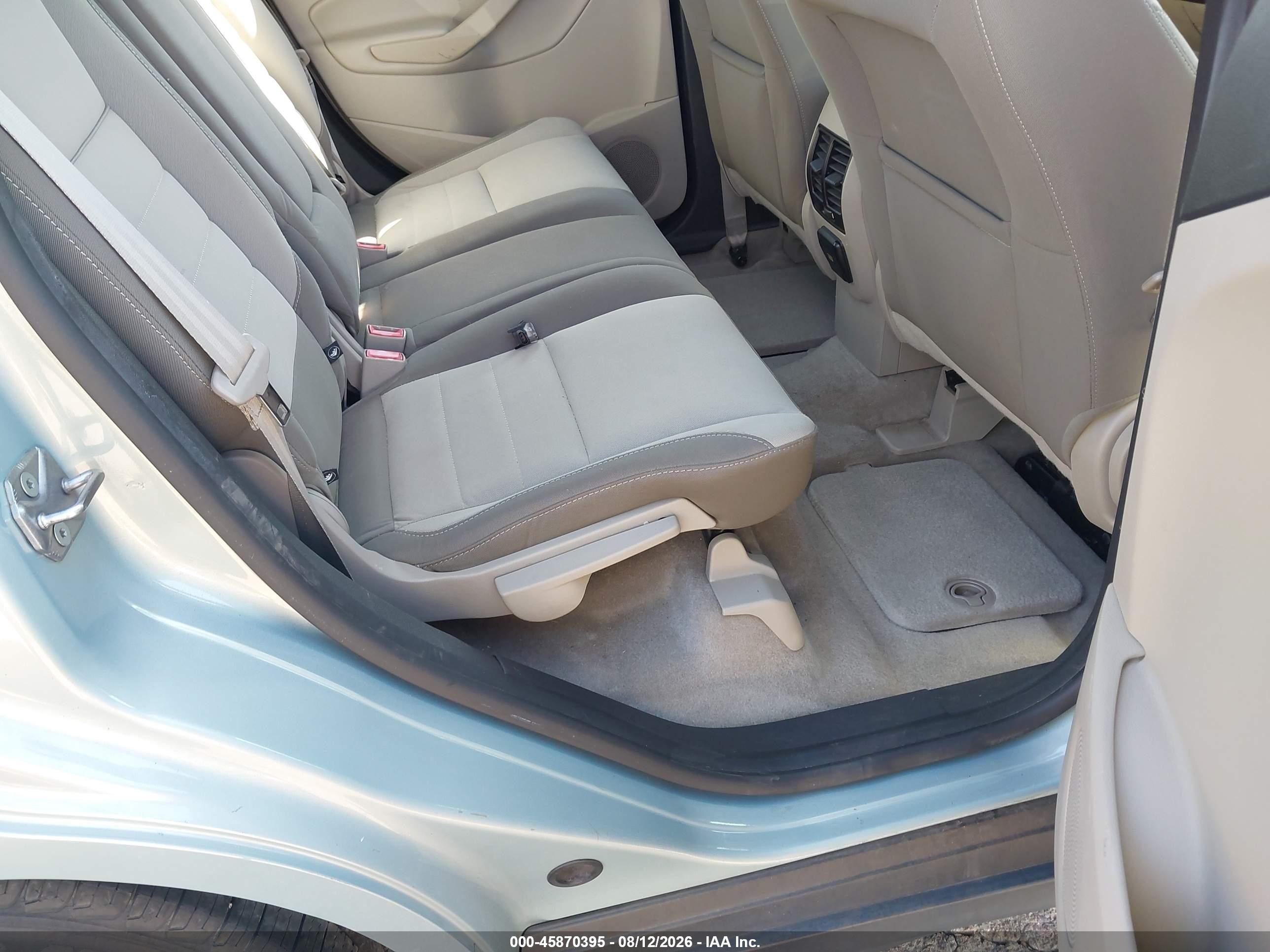 2013 Ford C-max Hybrid Se Blue vin: 1FADP5AU5DL537050