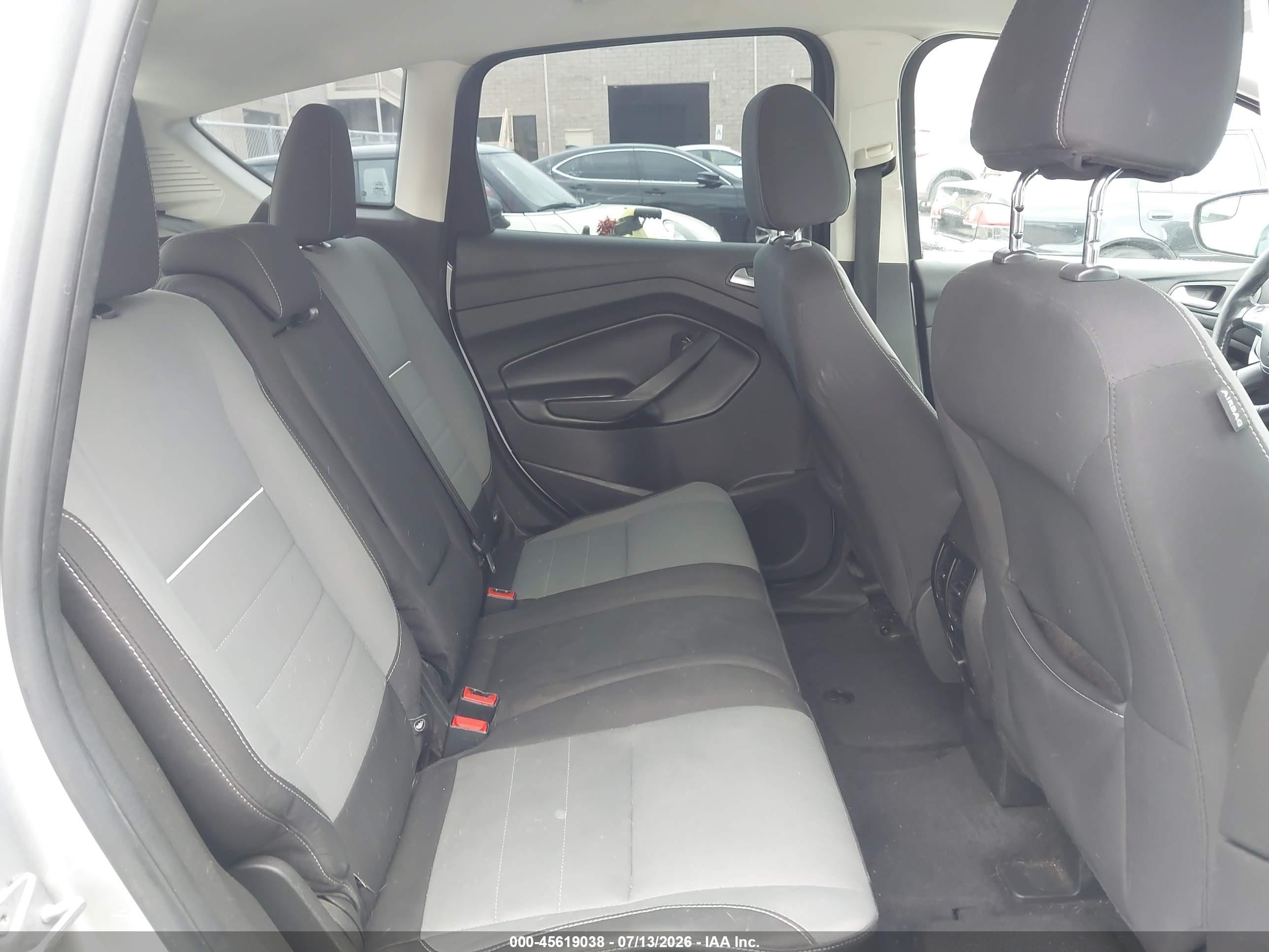 2013 Ford C-max Hybrid Se Silver vin: 1FADP5AU5DL554723