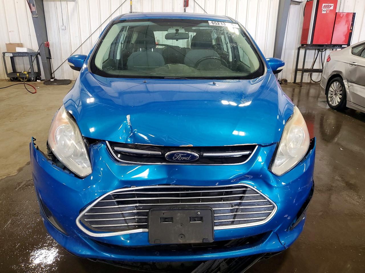 2015 Ford C-max Se Blue vin: 1FADP5AU5FL100233