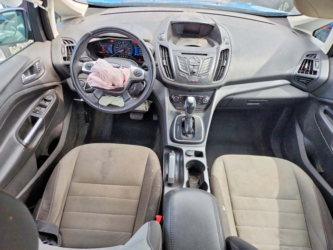 2015 Ford C-max Se Blue vin: 1FADP5AU5FL100233