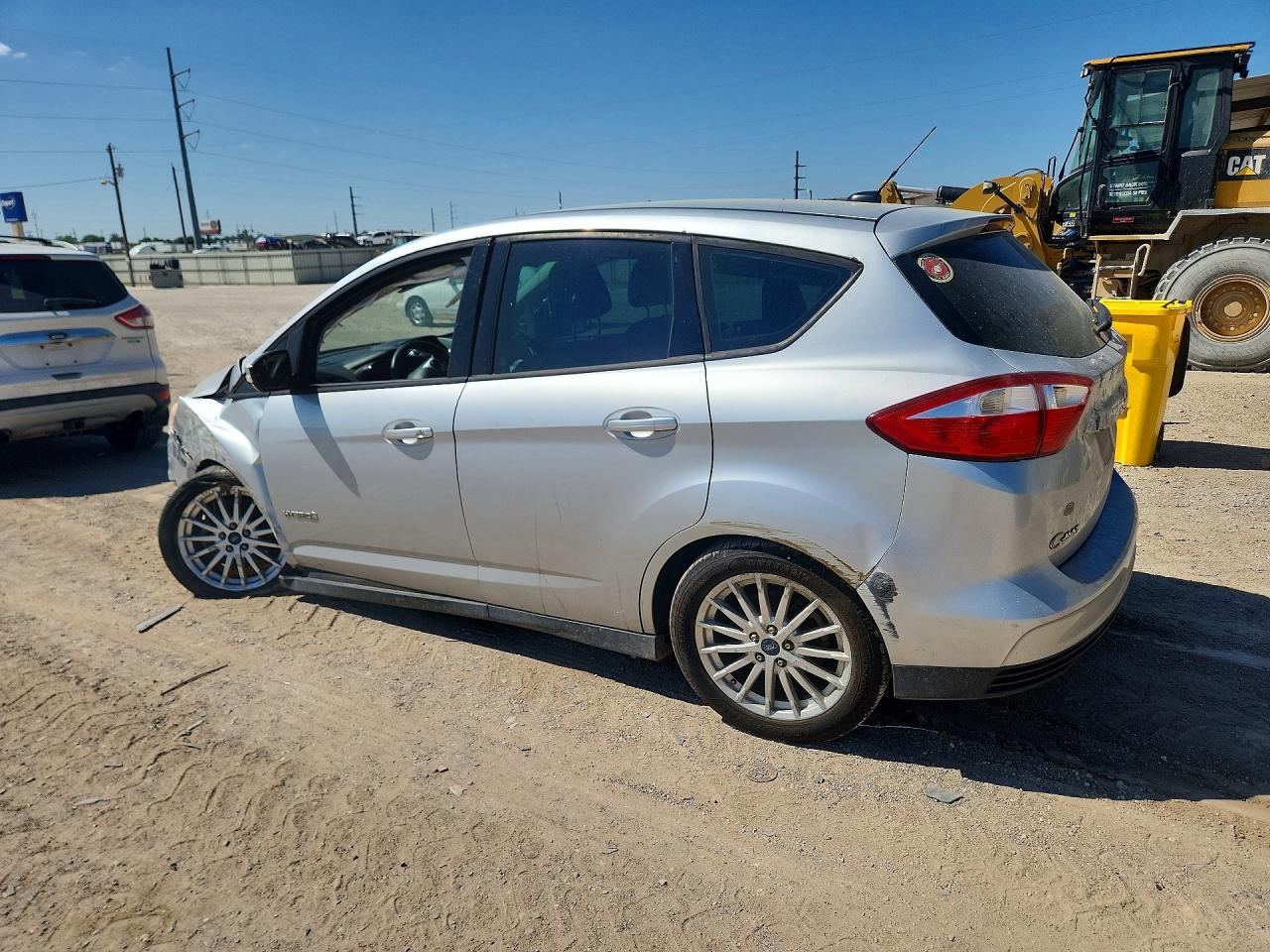 2015 Ford C-max Se Серебряный vin: 1FADP5AU5FL112074