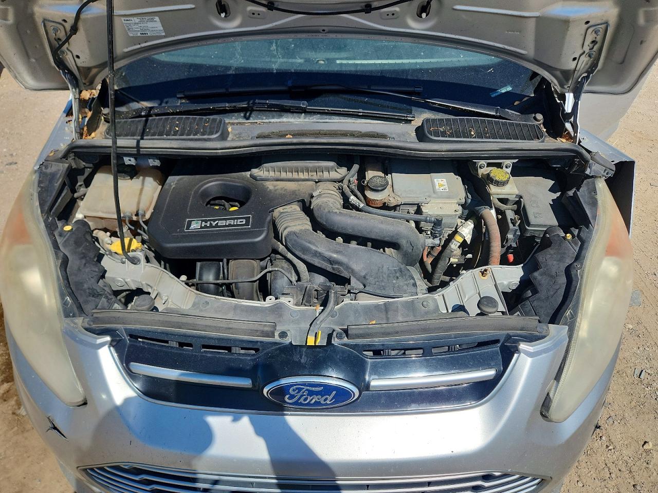 2015 Ford C-max Se Серебряный vin: 1FADP5AU5FL112074
