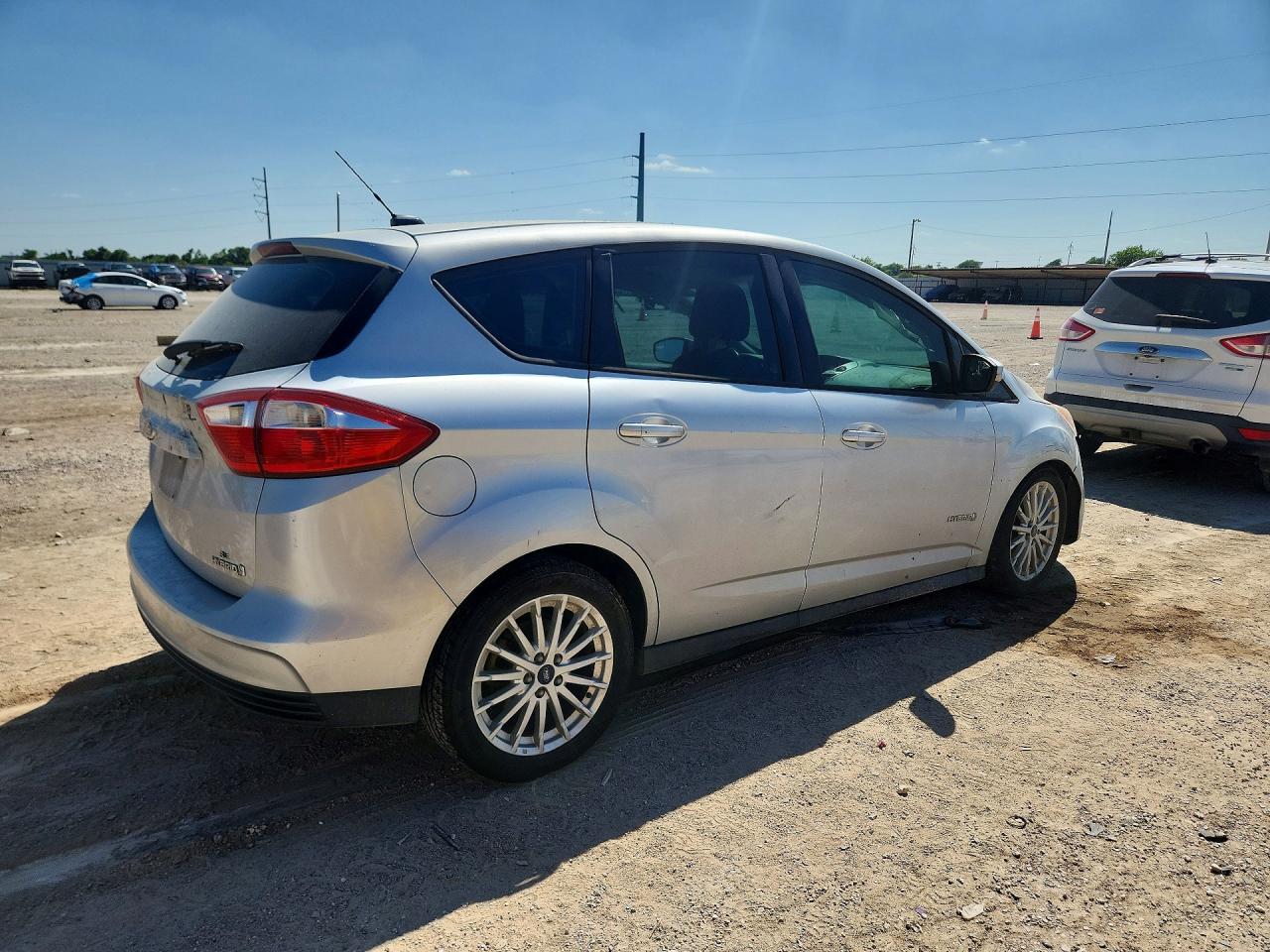 2015 Ford C-max Se Серебряный vin: 1FADP5AU5FL112074