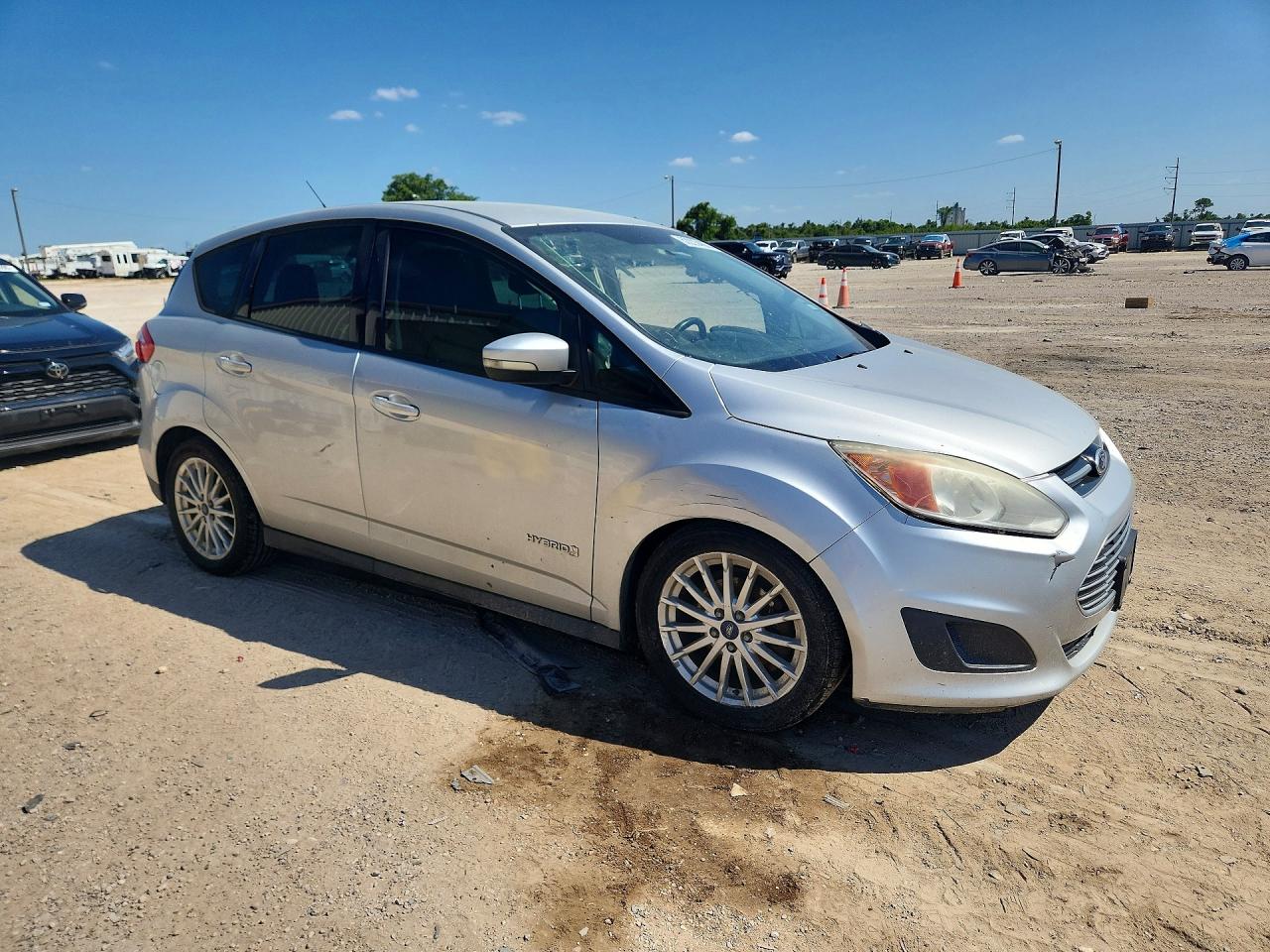 2015 Ford C-max Se Серебряный vin: 1FADP5AU5FL112074